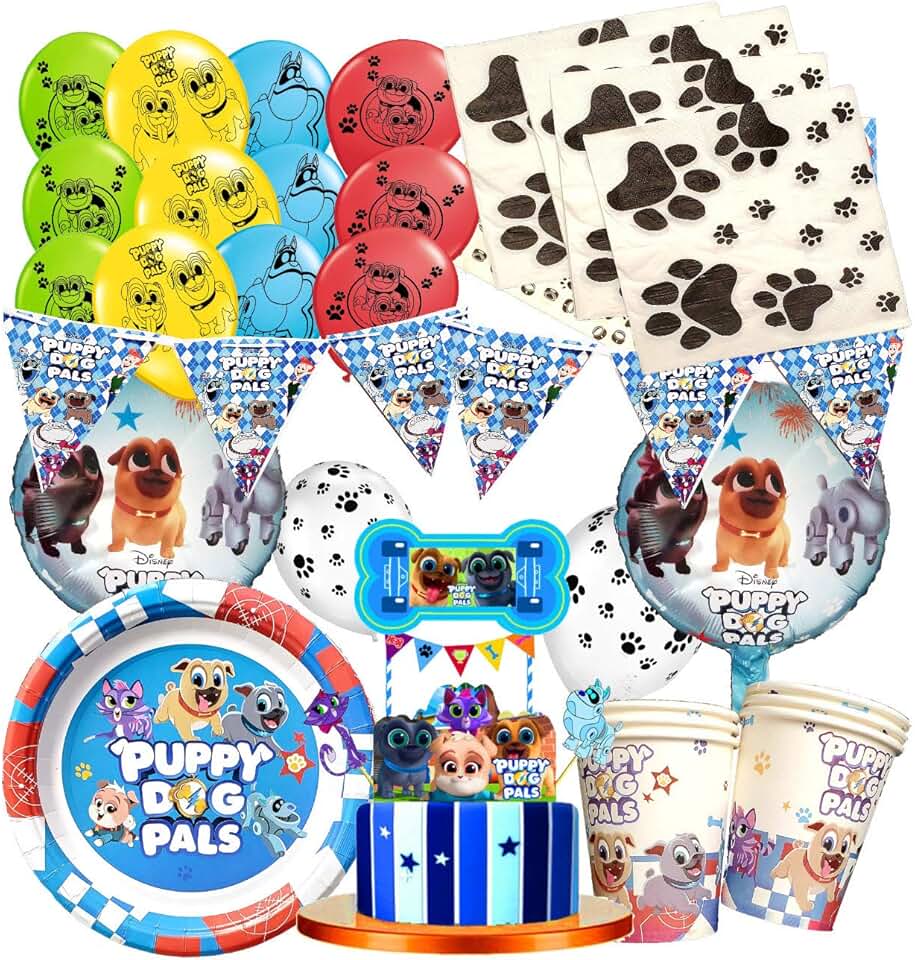 Amazon.com: puppy dog pals party supplies