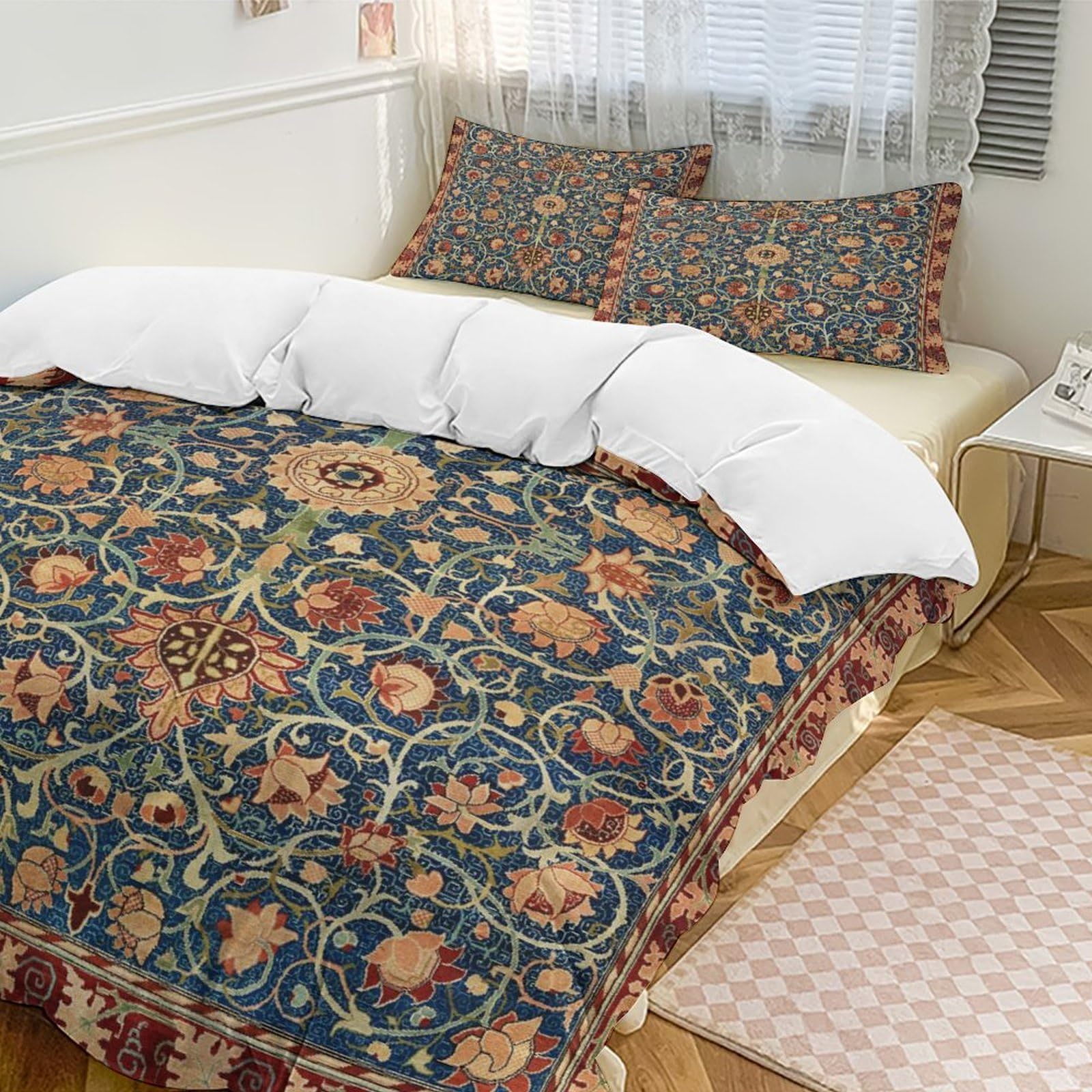 Amazon.com: William Morris Vintage Floral Duvet Cover Sets  WILLIAM MORRIS Floral Print Duvet Set display picture 1