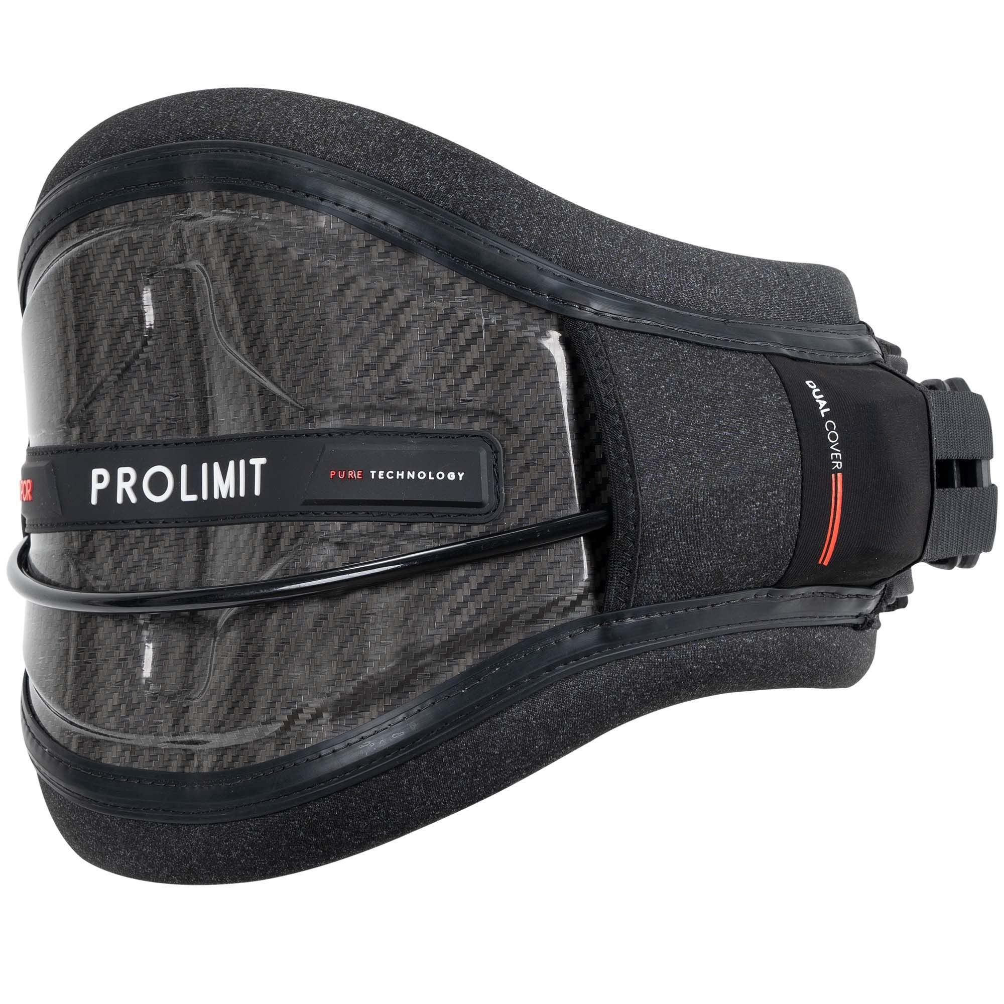 Prolimit Vapor Kite Trapez dla mężczyzn czarny biały czerwony rozmiar M