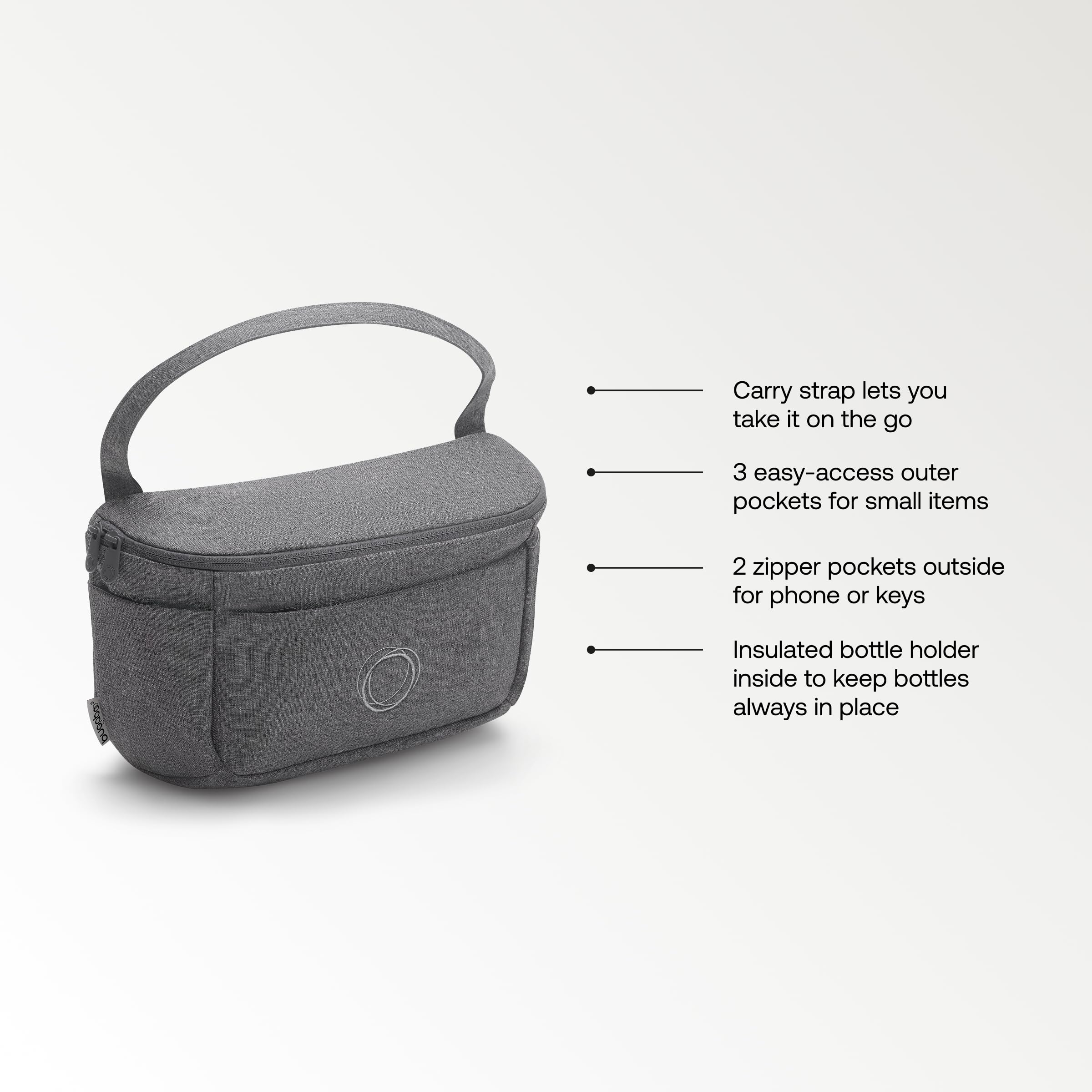 Bugaboo Stroller Organizer Bag Compact Diaper Bag - Desert Taupe