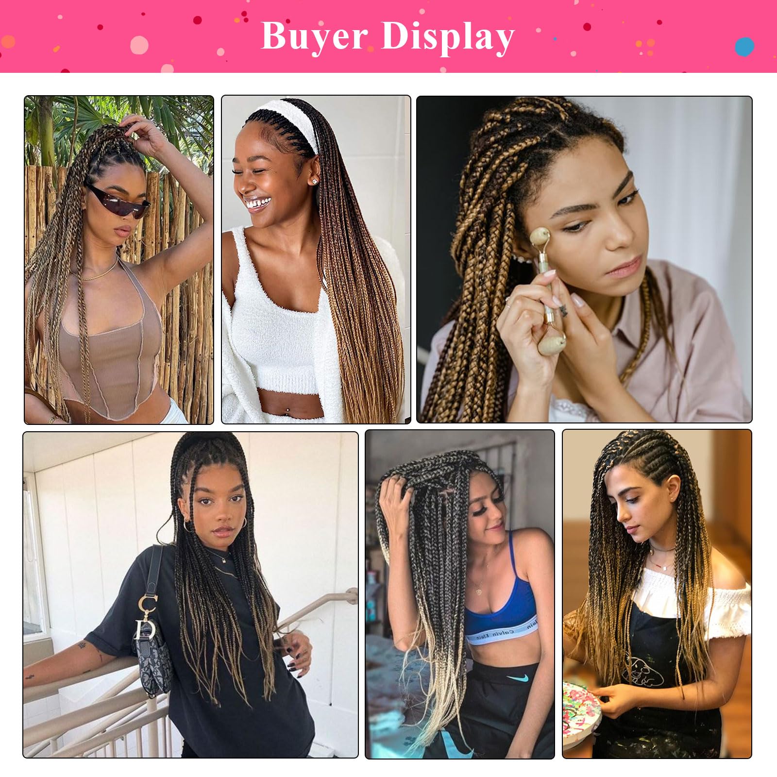 Easy Braid Pre stretched Braiding Hair Extensions - Image 2