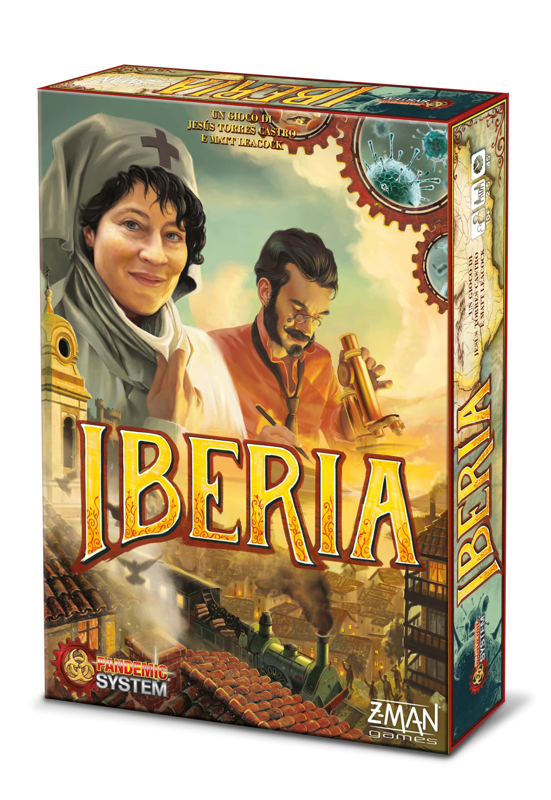 Asmodee - Pandemic: Iberia - Gioco da Tavolo, 2-5 Giocatori, 10+ Anni, Edizione in Italiano