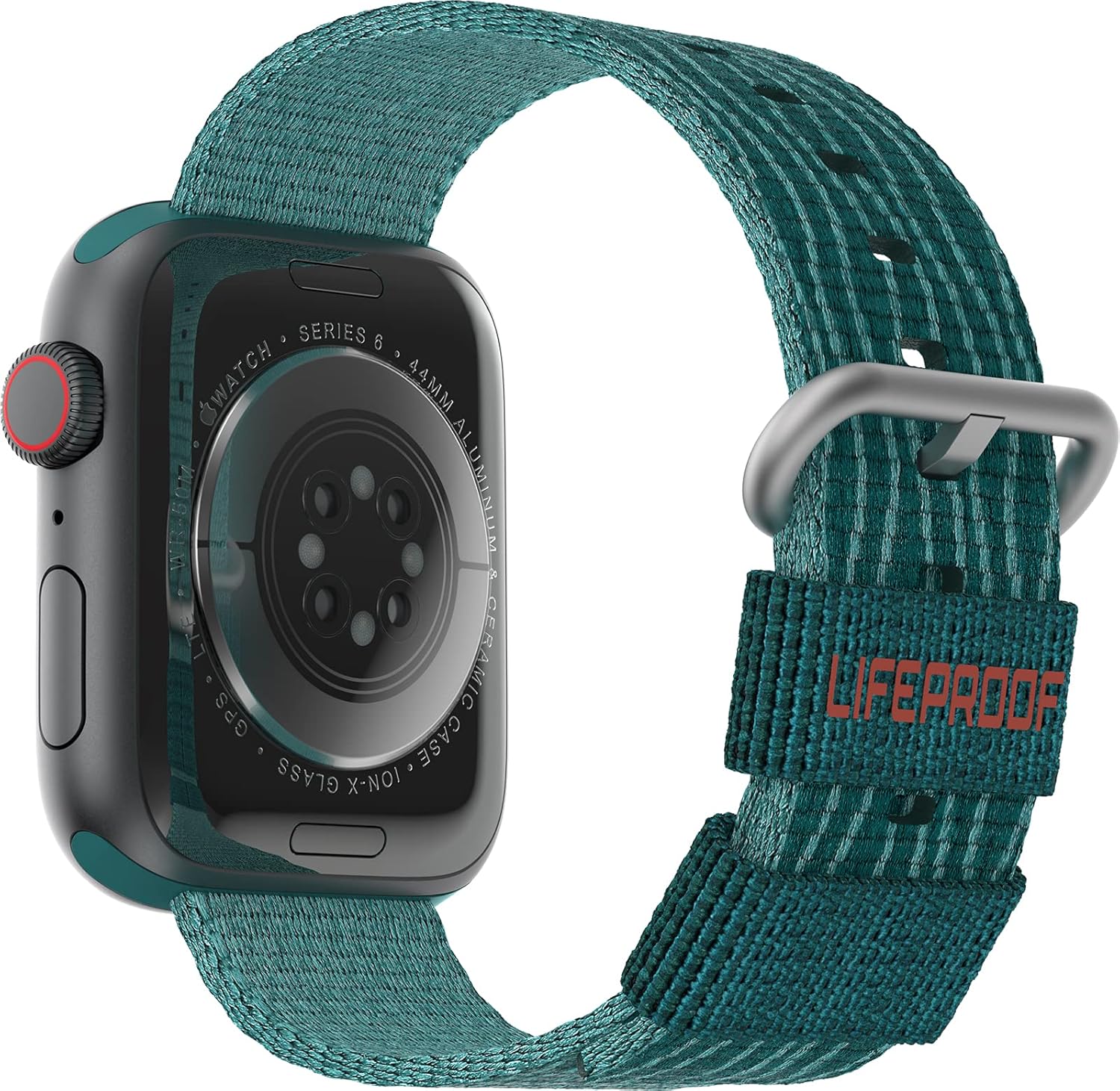 LifeProof Eco Friendly Band for Apple Watch 42mm/44mm/45mm - Under the Sea (Green) - Image 4