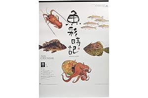 Showcase the vibrant underwater world with the captivating Fish Calendar 2020