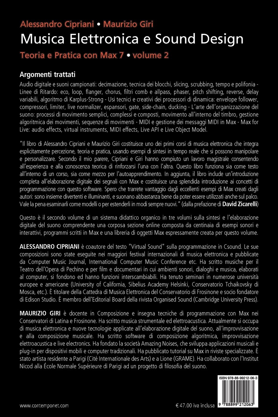 Musica Elettronica e Sound Design - Teoria e Pratica con Max 7 - volume 2 (Seconda Edizione)