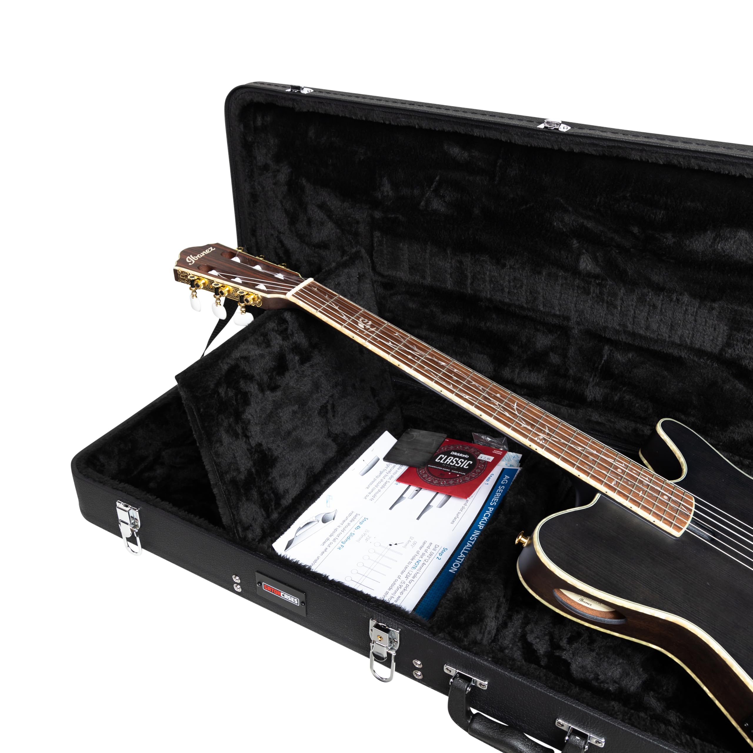 Gator Frameworks Gitarrenkoffer für Ibanez TOD und FRH Modelle | schwarz (GWE-TODFRHN)