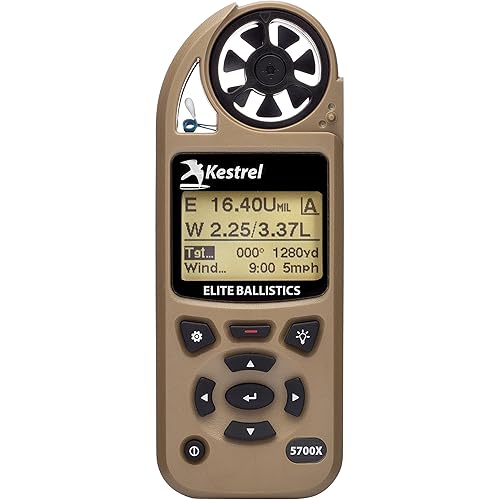 5700X Elite Weather Meter with Applied Ballistics, Berry Compliant, Tan