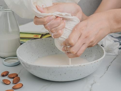 Miniatura 2 de P&F Bolsa de leche de cáñamo reutilizable | Todo natural | No más microplásticos y químicos tóxicos | Mejor que el algodón | Colador súper saludable