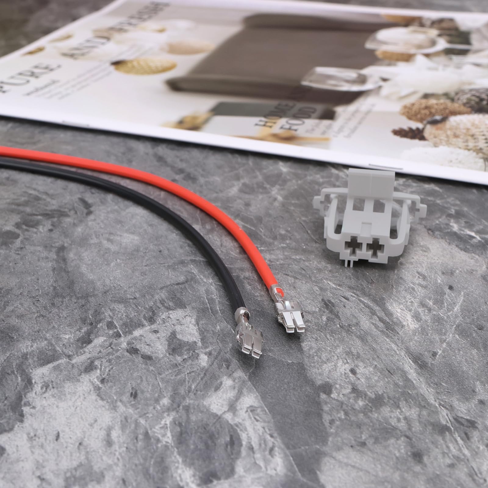 ECSiNG 1 Zestaw opasek do przewodów dmuchawy samochodowej Zestaw naprawczy wtyczek kompatybilny z Opel Corsa D Kompatybilny z Fiat Punto do wewnętrznej serii rezystorów dmuchawy