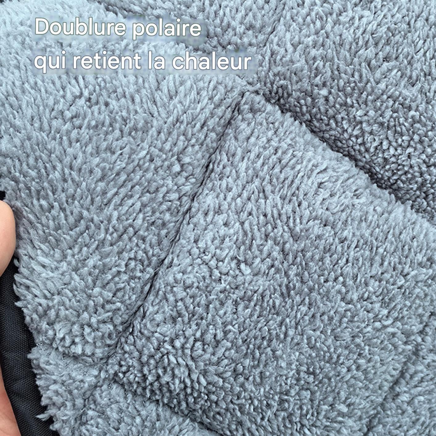 Jambière Anti-Vent pour Scooter Protecteur Confortable en Cuir PU