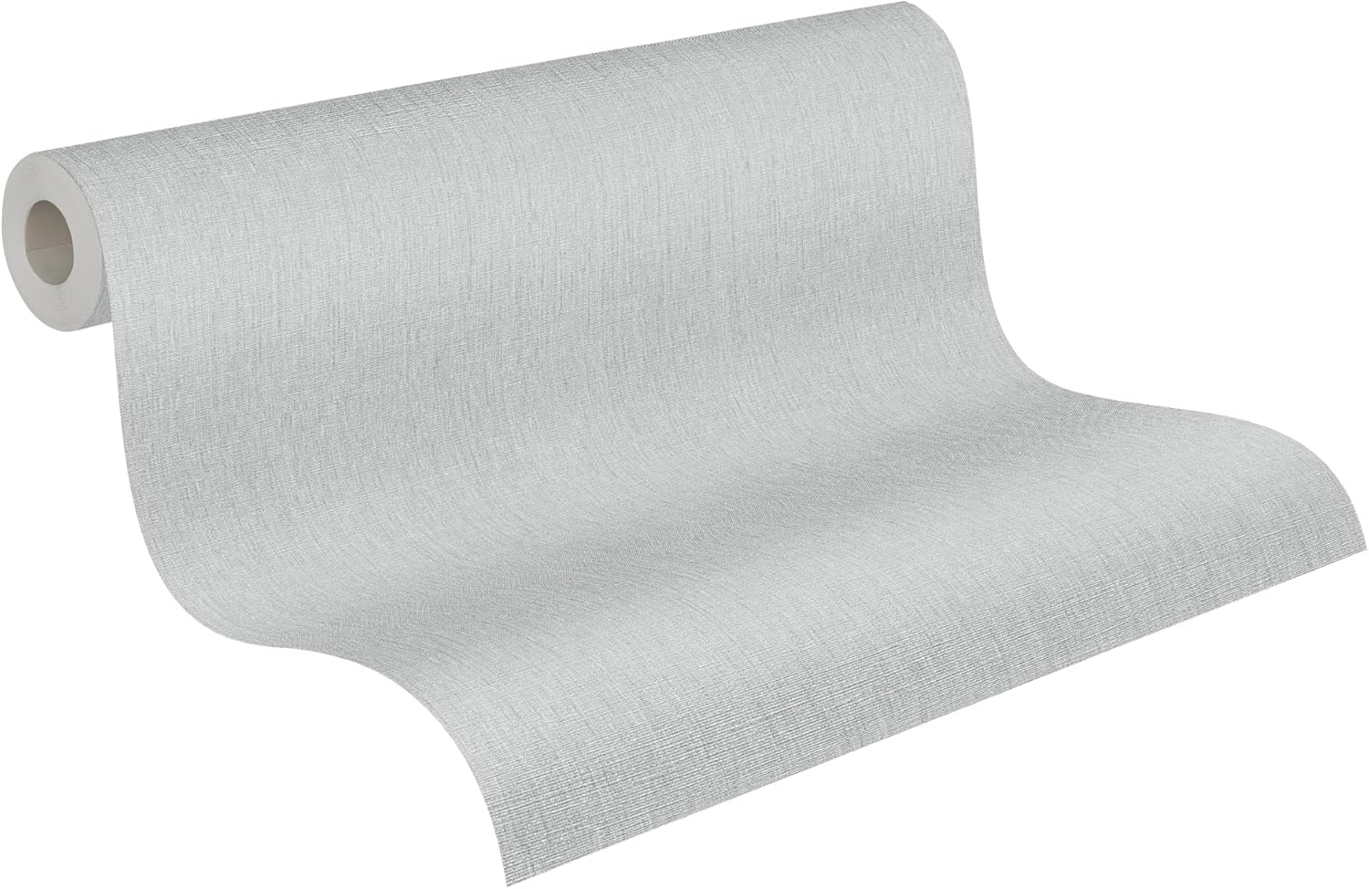 Livingwalls 396515 Plain Wallpaper in Grey Plain High-Quality Wallpaper with Textile Structure for Various Rooms 10.05 m x 0.53 m Made in Germany