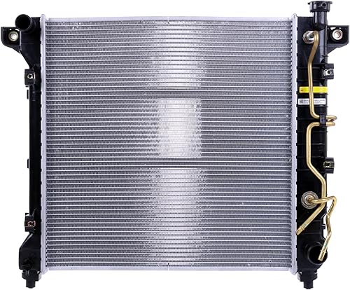 Radiador | Compatible con Dodge Dakota 1997-1999 Durango 1998-2000 3.9L V6 5.2L 5.9L V8 | KLI2186
