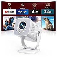 [Android 13|Ottica Corta]Proiettore WIFI6 e Proiettore Portatile Bluetooth 5.4 Two