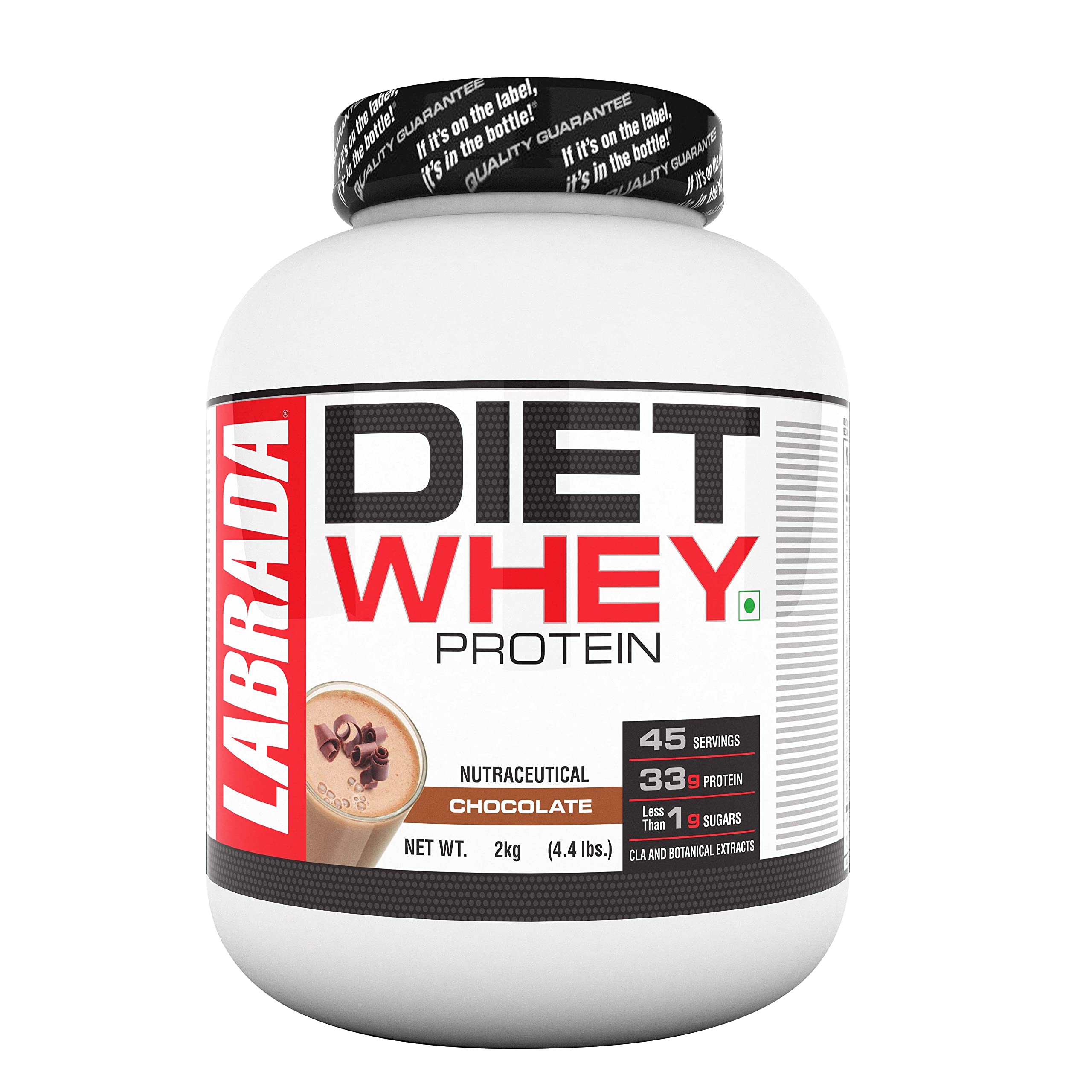 Labrada DIET Whey (33g Protein, CLA, L-Carnitine L-Tartrate, Green Coffee Bean Extract, Green Tea Extract, Rose Hip Extract) - 2kg (4.4 lbs) (Chocolate) (B0B15N694B) Amazon Price History, Amazon Price Tracker