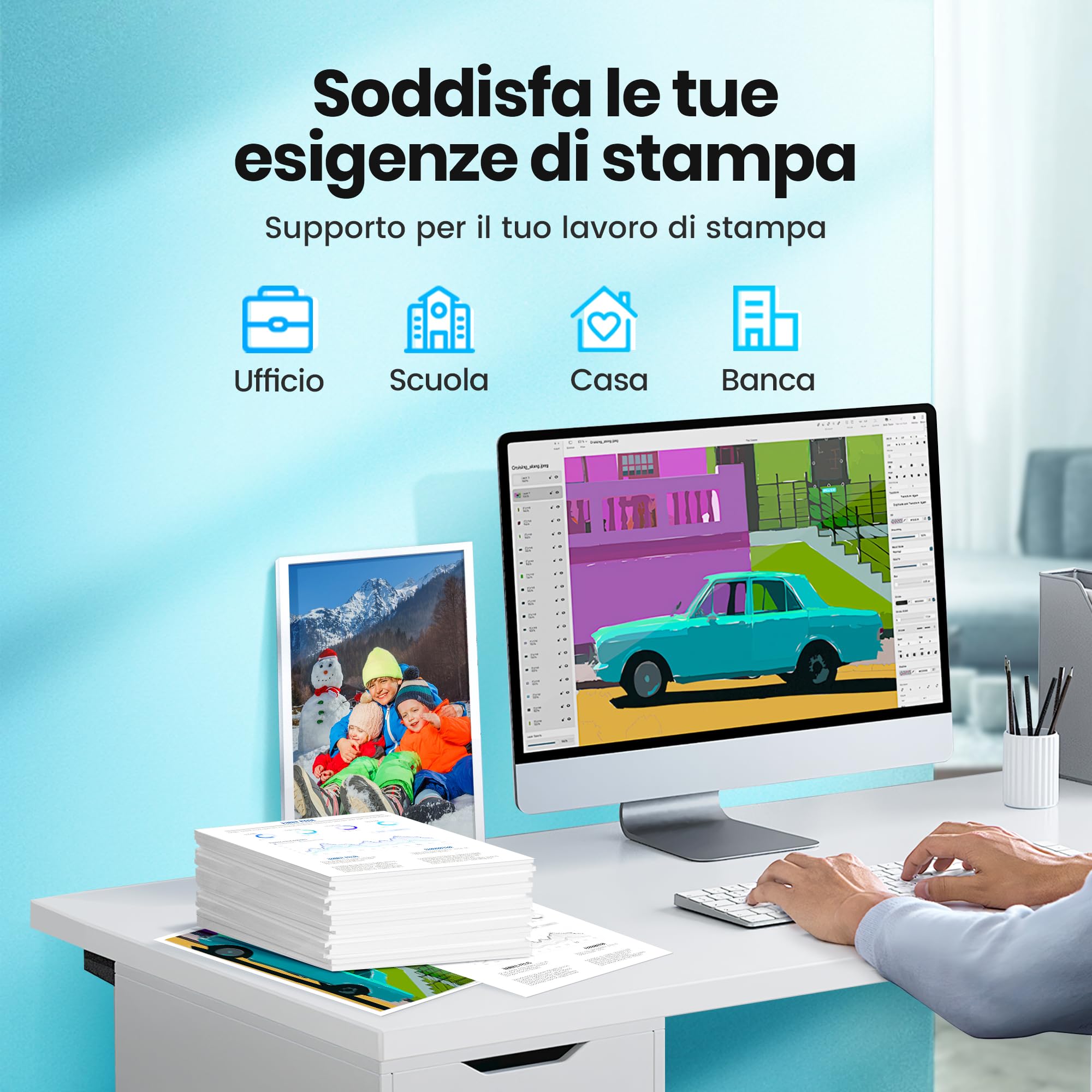 PG 540 XL Cartuccia Sostituzione per Canon 540 Nero PG 540 540XL Cartucce d'inchiostro per Canon TS5150 per Pixma MG3650S MG3650 MG3600 TS5151 TS5100 MG4250 MX475 MX375 MX395 (1 Nero)
