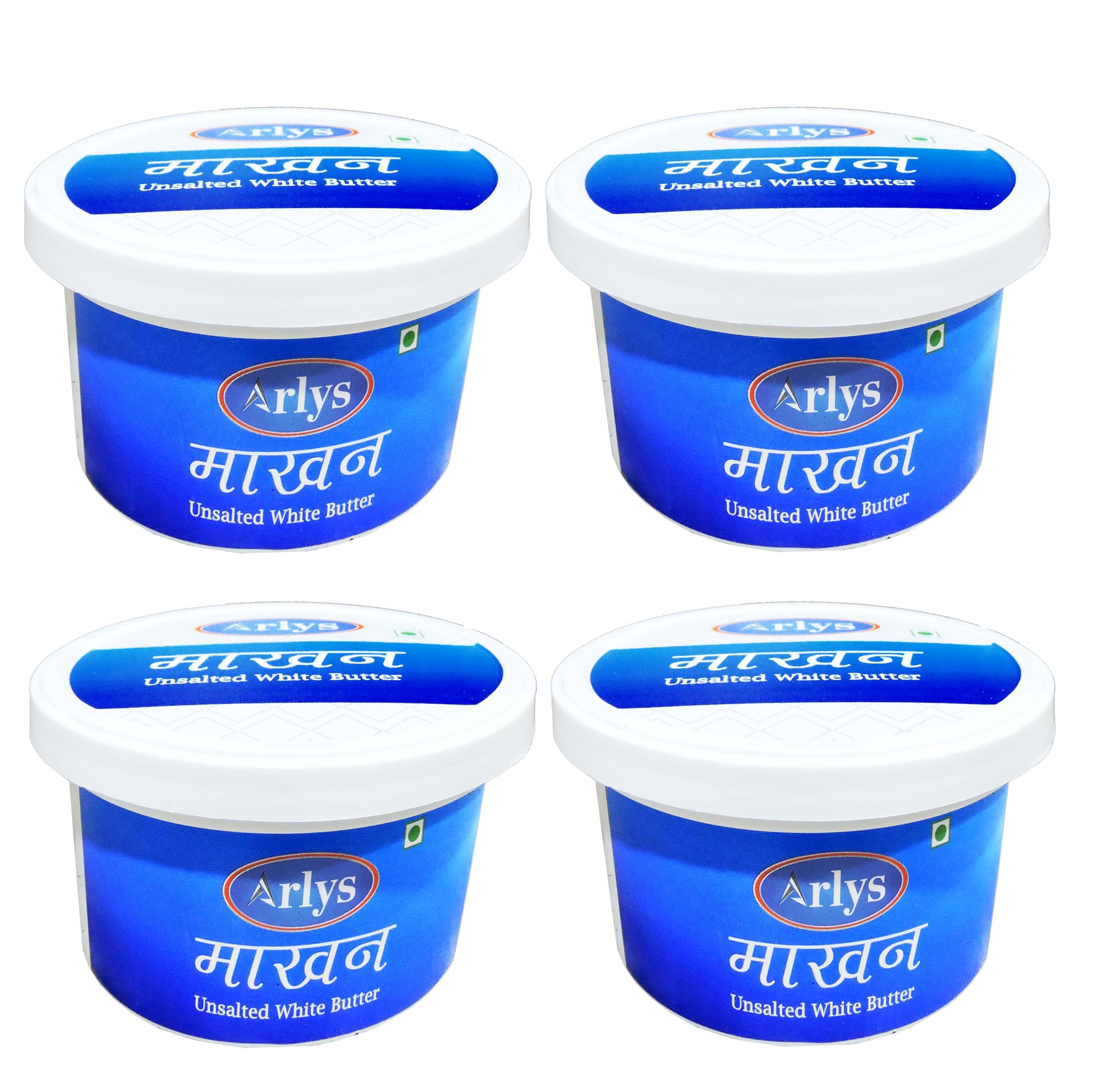 Arlys Unsalted White Butter | Fresh Ingredients | Breakfast Butter Pack Of 4 (100G Each), 400 Gram (B0CK1D18MG) Amazon Price History, Amazon Price Tracker