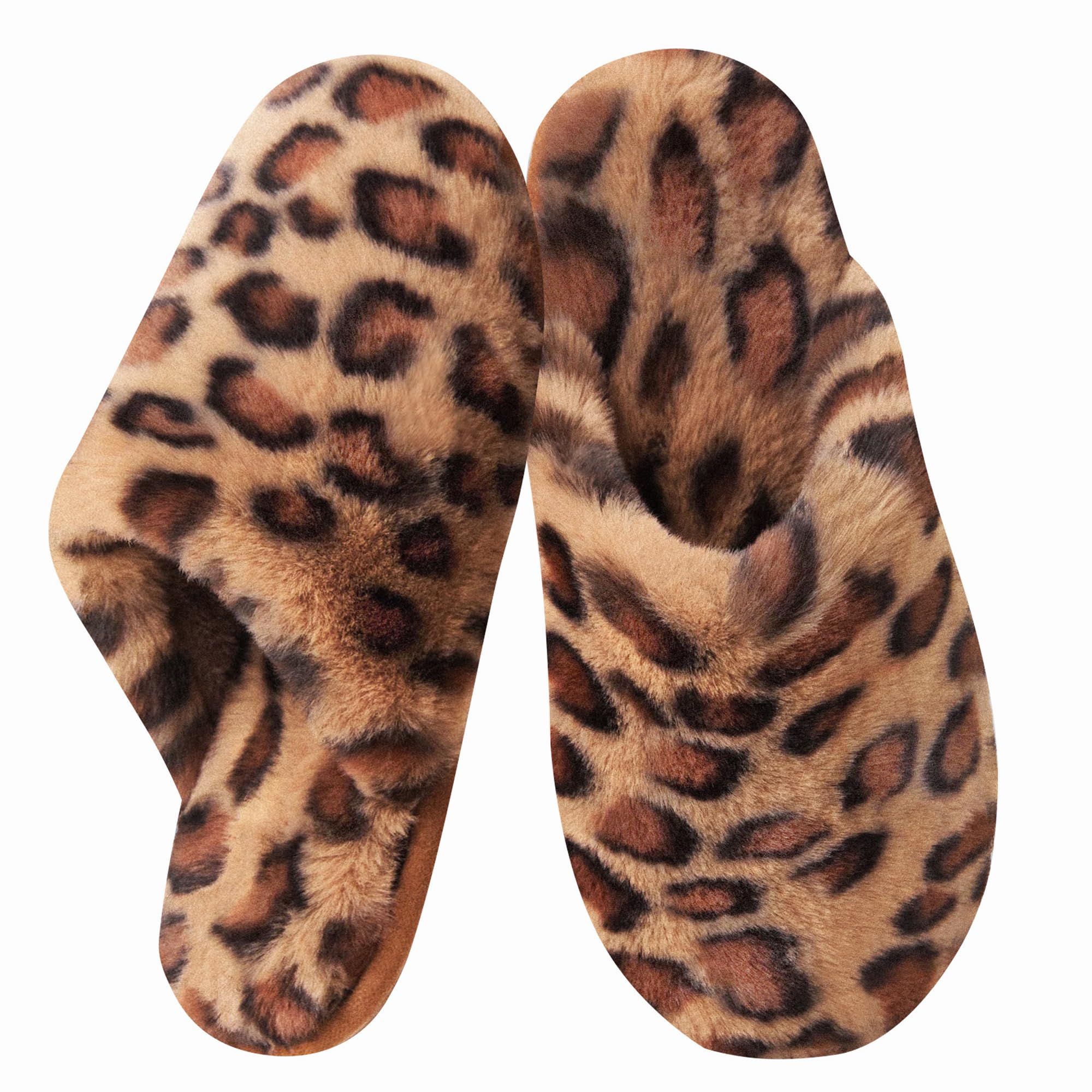 Donpapa Pantofole Donna Uomo Invernali Pelose Ciabatte Casa Comode Peluche Morbida Antiscivolo with Memory Foam Unisex
