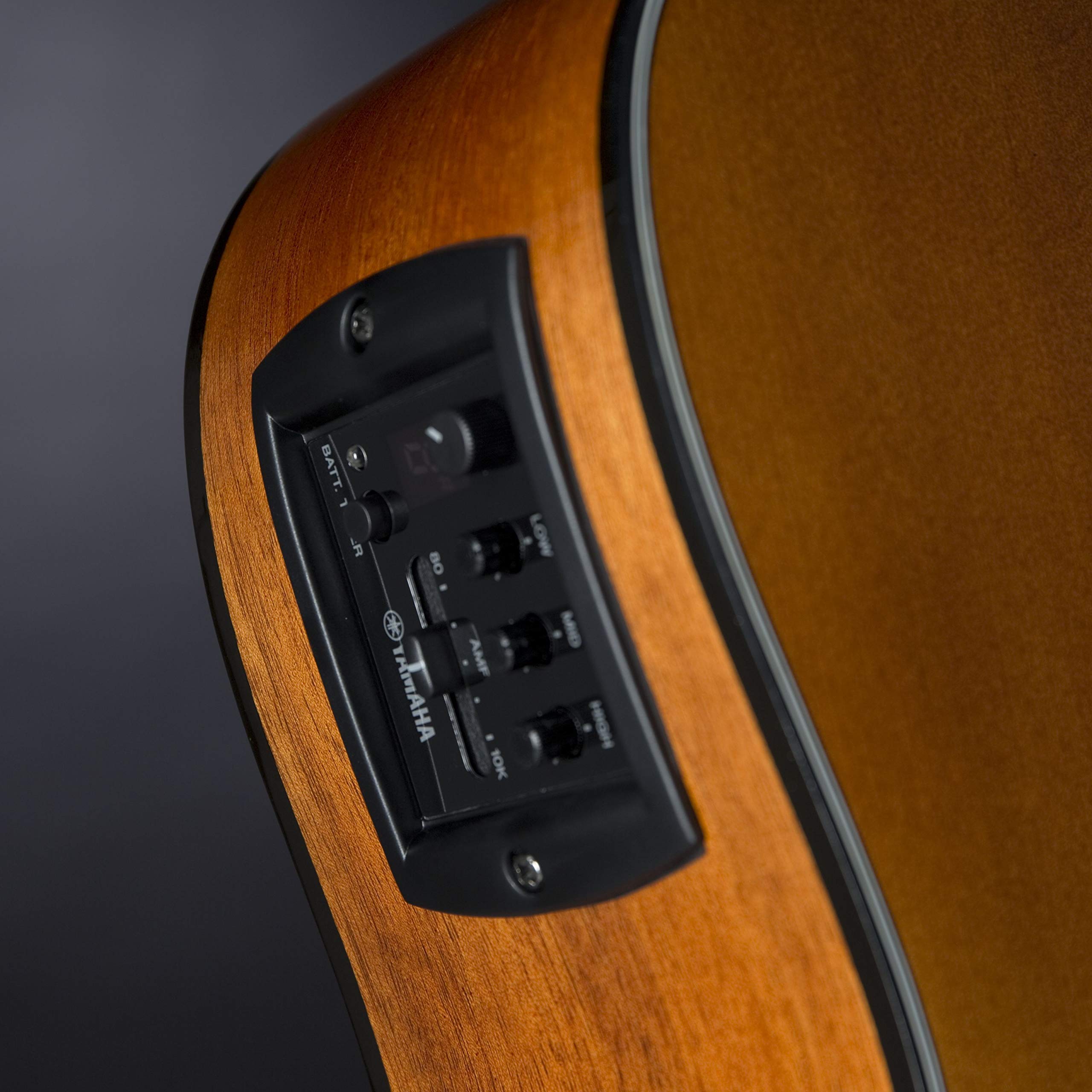 YAMAHA FGX800C Chitarra Elettrica Acustica Sand Burst Marrone
