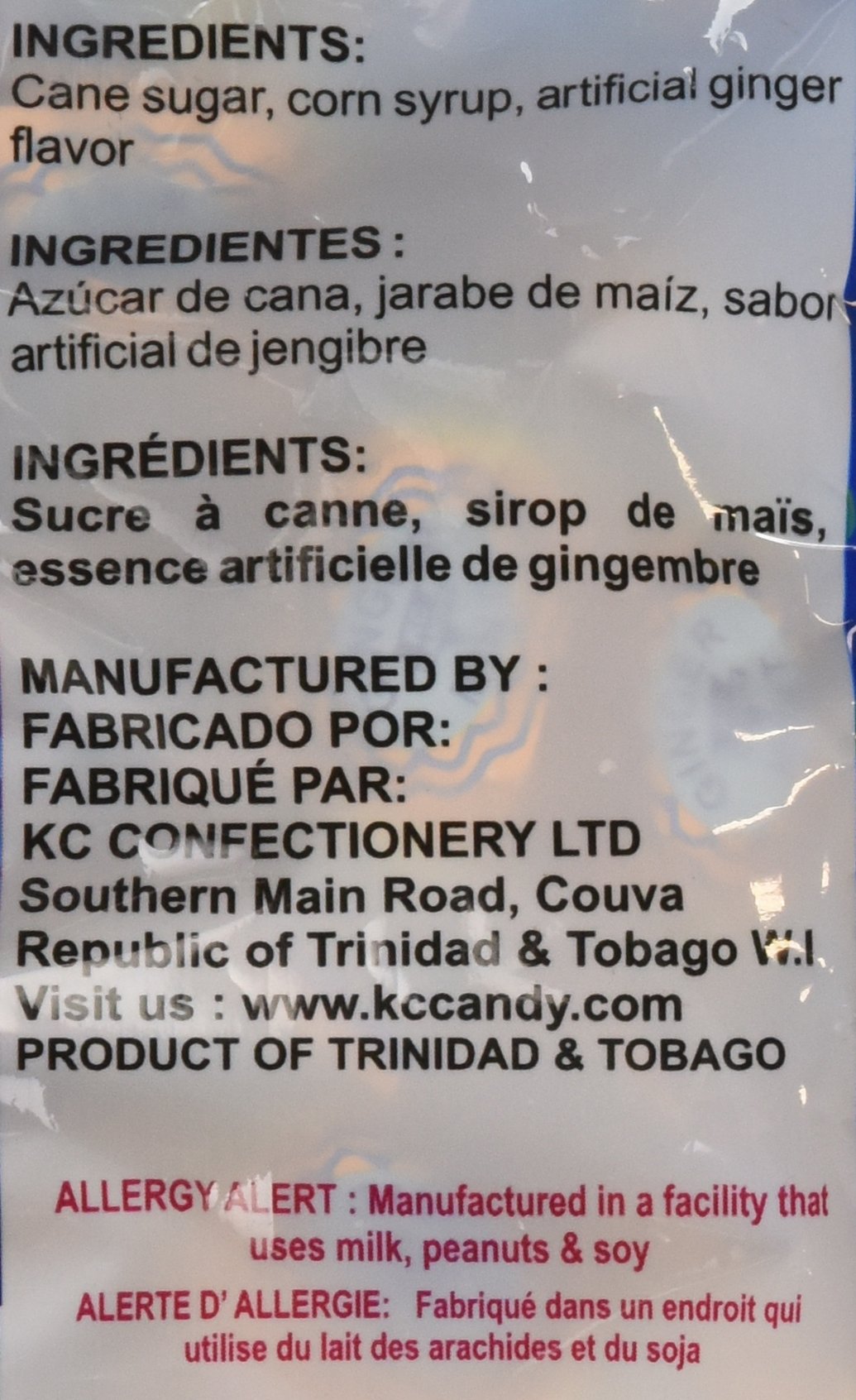 Ginger Mint Hard Candy