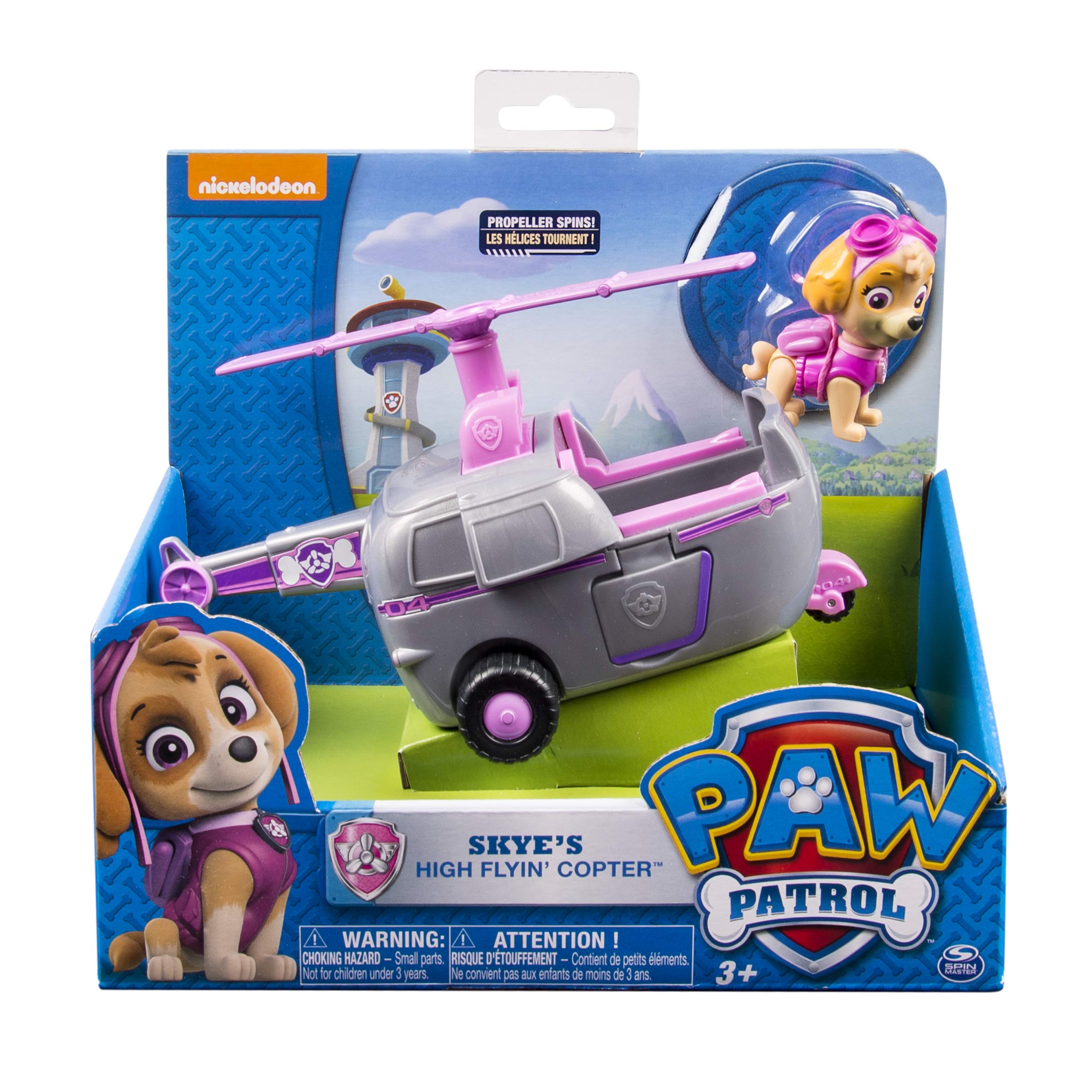 PAW PATROL Skye Mit Einsatzfahrzeug - Spielzeug Figur Für Kinder