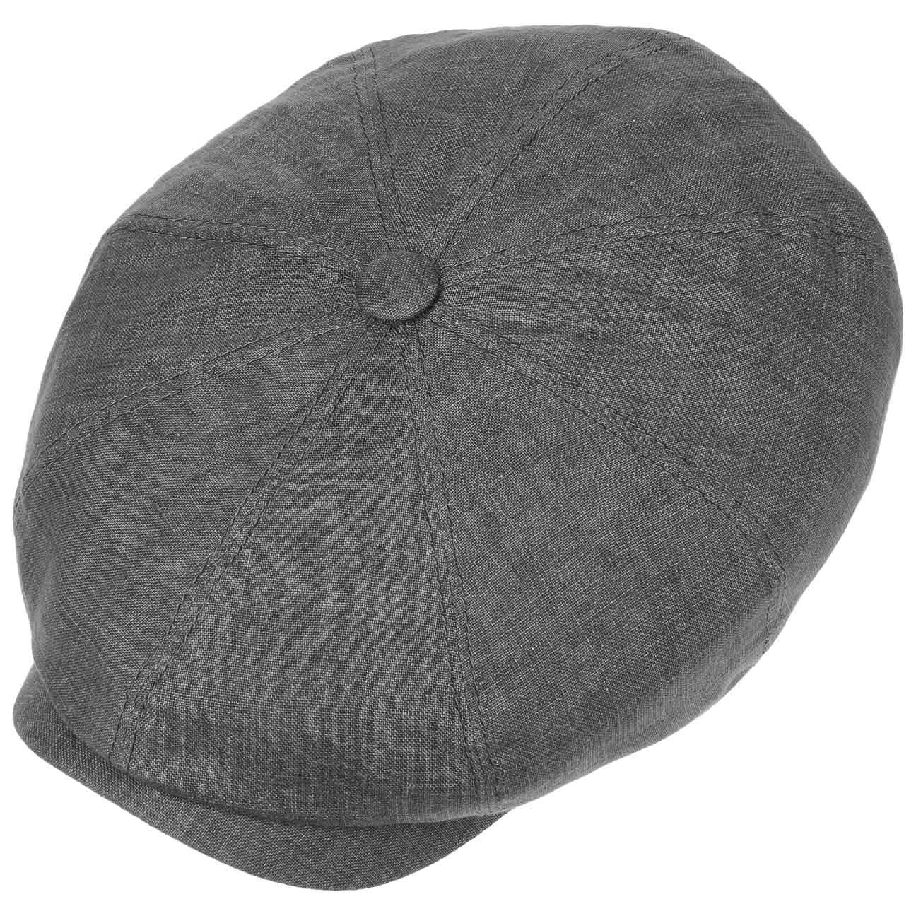 Stetson Hatteras Coppola Lino Berretto con Fodera Cotone Protezione UV 40+ Donna Uomo Primavera Estate