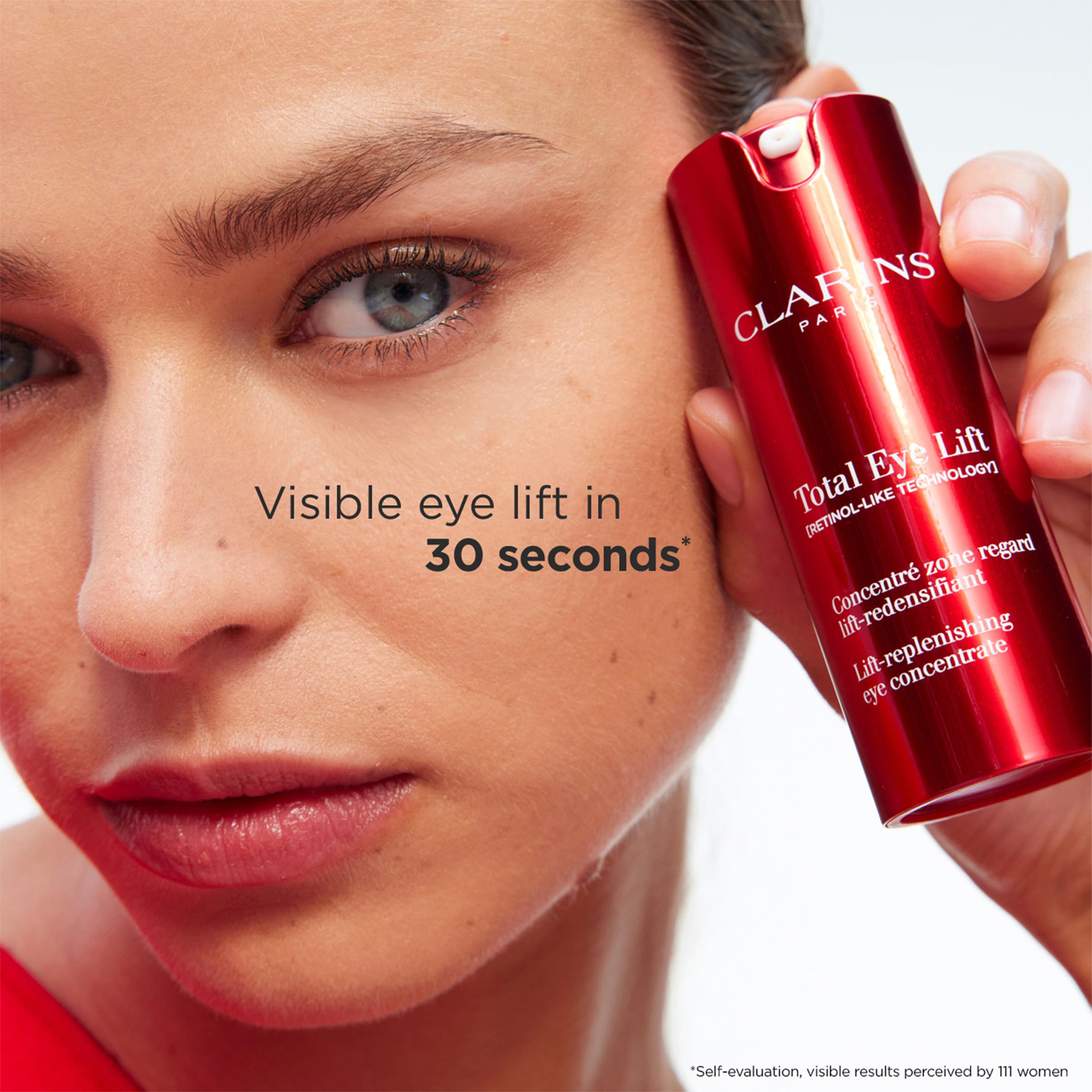 Clarins NEW Total Eye Lift | Anti Aging Eye Cream | Targets Wrinkles, Crow's Feet, Dark Circles and Puffiness For a Visible Eye Lift in 30 Seconds | REFILLABLE
