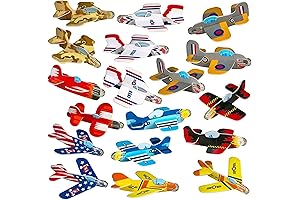 Neliblu Bulk Pack of 72 Airplane Gliders - Fair Prize Carnival Prizes