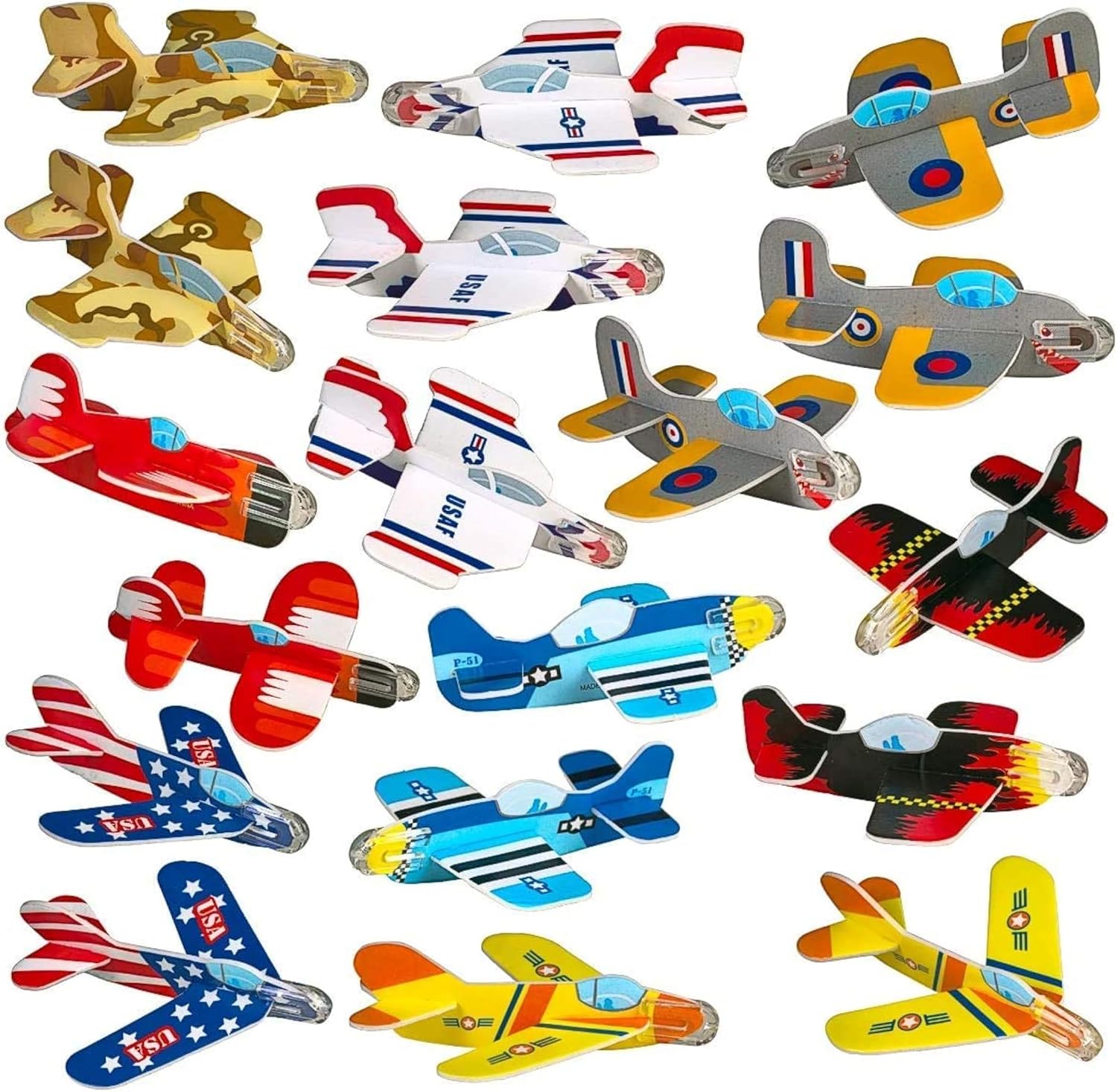 Neliblu Bulk Pack of 72 Airplane Gliders Party Favors for Kids – Party Pack Individually Wrapped Flying Paper Planes – Assorted Designs – for Rewards and Prizes, Pinata Fillers, Carnival Prizes Neliblu Bulk Pack of 72 Airplane Gliders Party Favors for Kids – Party Pack Individually Wrapped Flying Paper Planes – Assorted Designs – for Rewards and Prizes, Pinata Fillers, Carnival Prizes