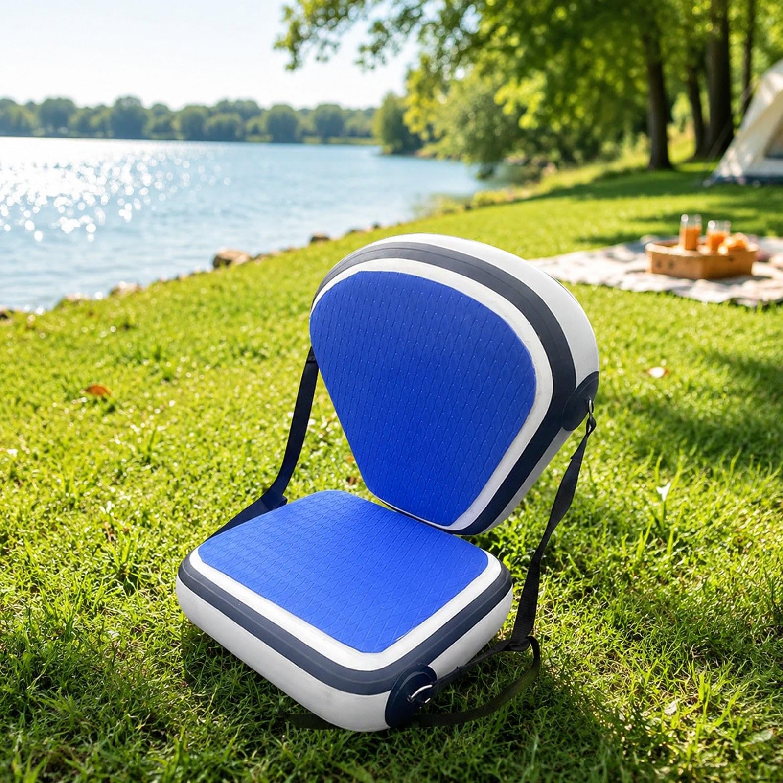 Asiento Hinchable para Kayak, Accesorio Práctico Y Versátil para Tablas de Paddle Surf.