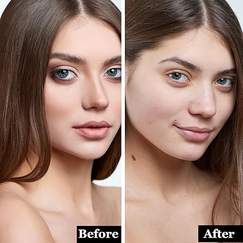 Miniatura 7 de mivida 60 toallitas desmaquillantes envueltas individualmente con vitamina E  Sin fragancia, sin alcohol, hipoalergénicas para eliminar maquillaje