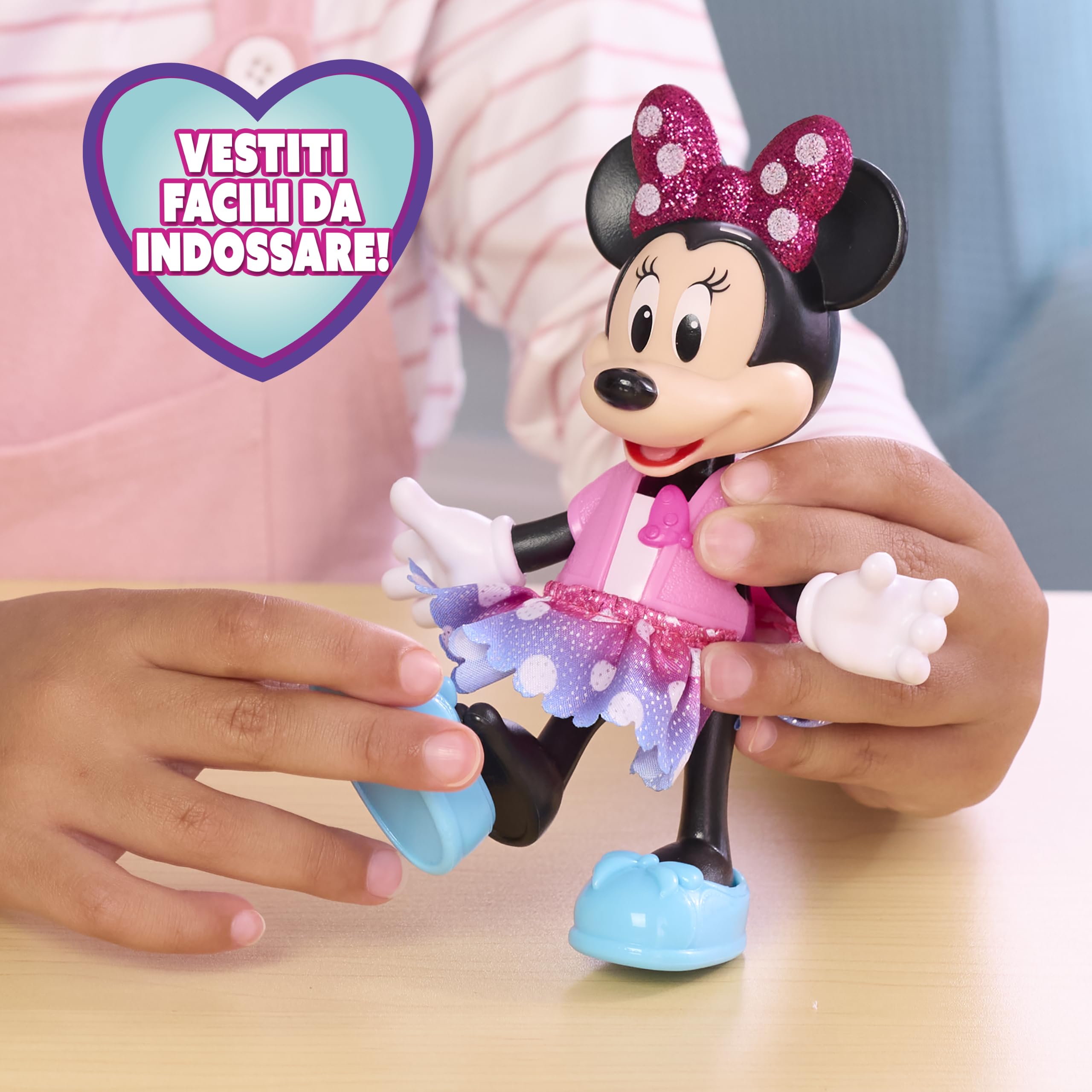 Disney Jr. Bambola Minnie Fashion