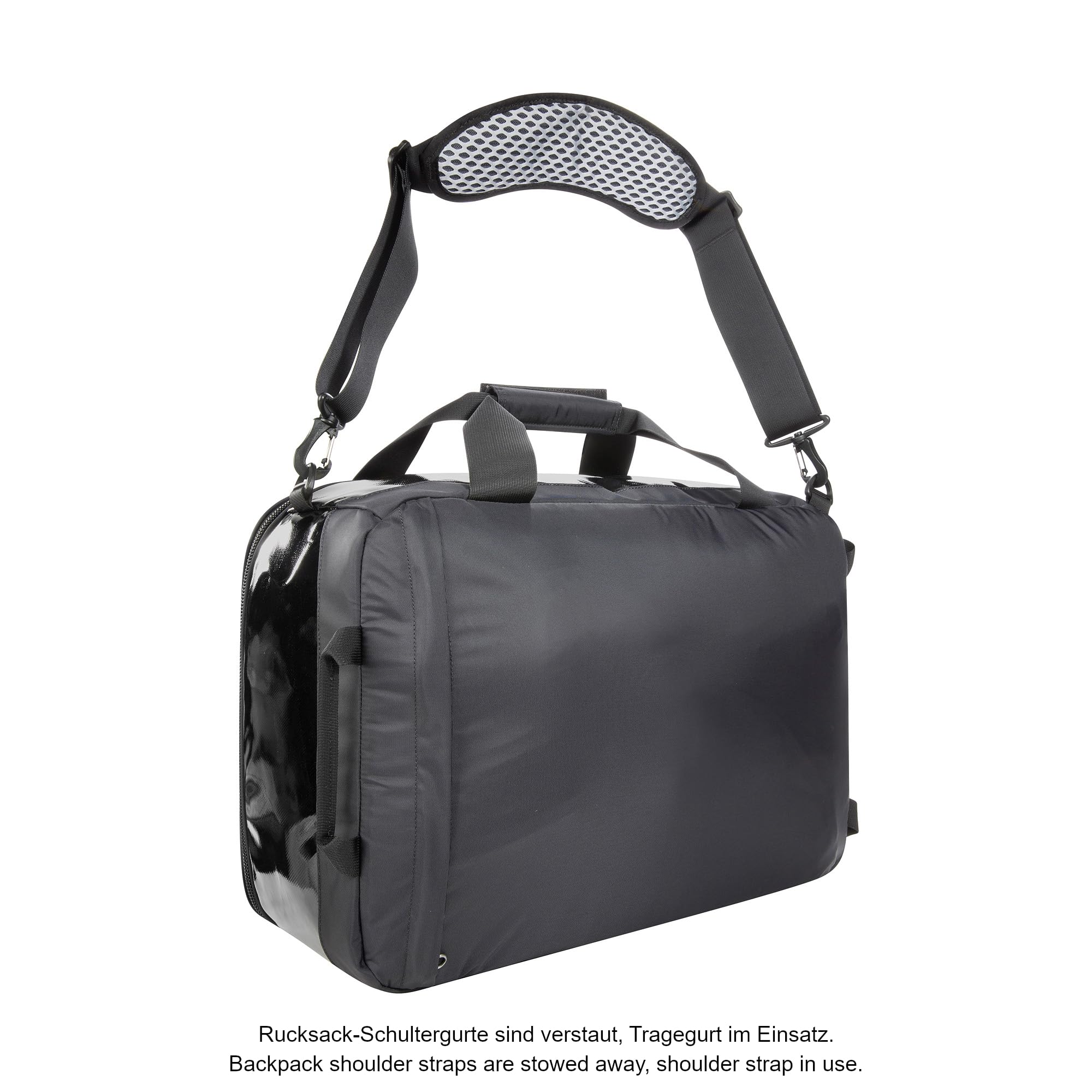 Tatonka Flight Barrel 35 l – wytrzymała torba podróżna z funkcją plecaka, odpowiednia do bagażu podręcznego samolotu, łącznie z paskiem na ramię, pojemność 35 litrów, czarny, 35 Liter, Torba podróżna