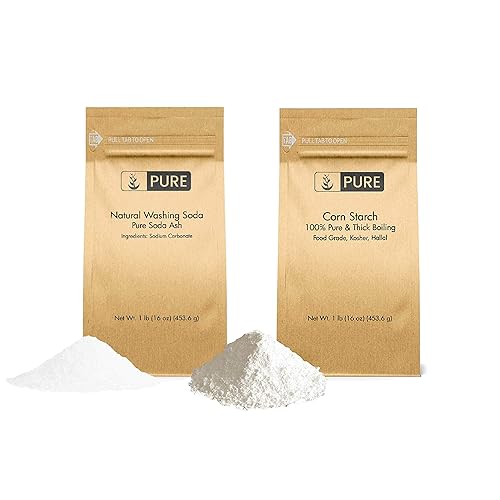 Paquete de almidón de maíz y soda de lavado