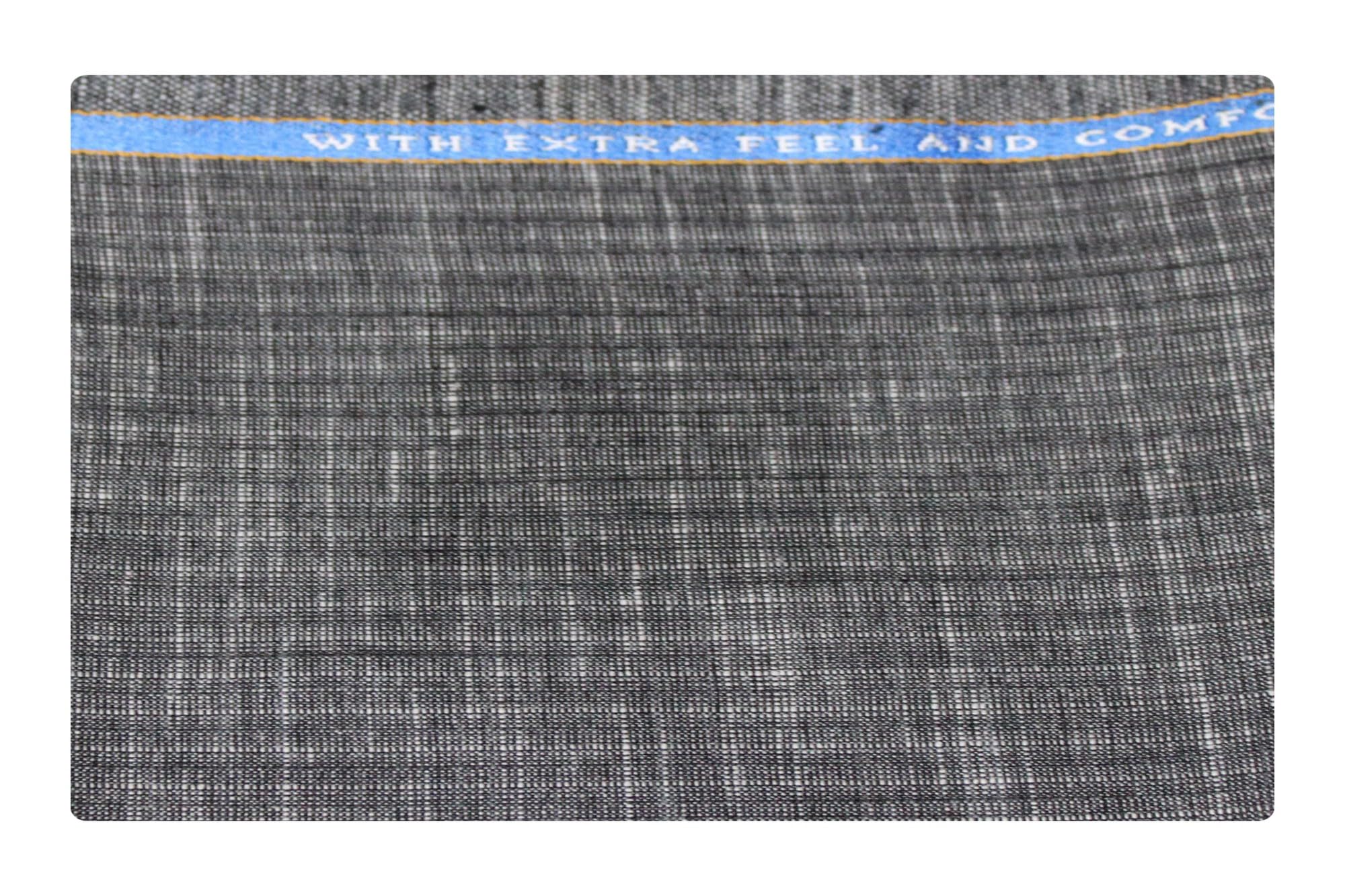 donear Men's Poly Viscose Self Design Unstitched Trouser Fabric 1.30 m-picture-41