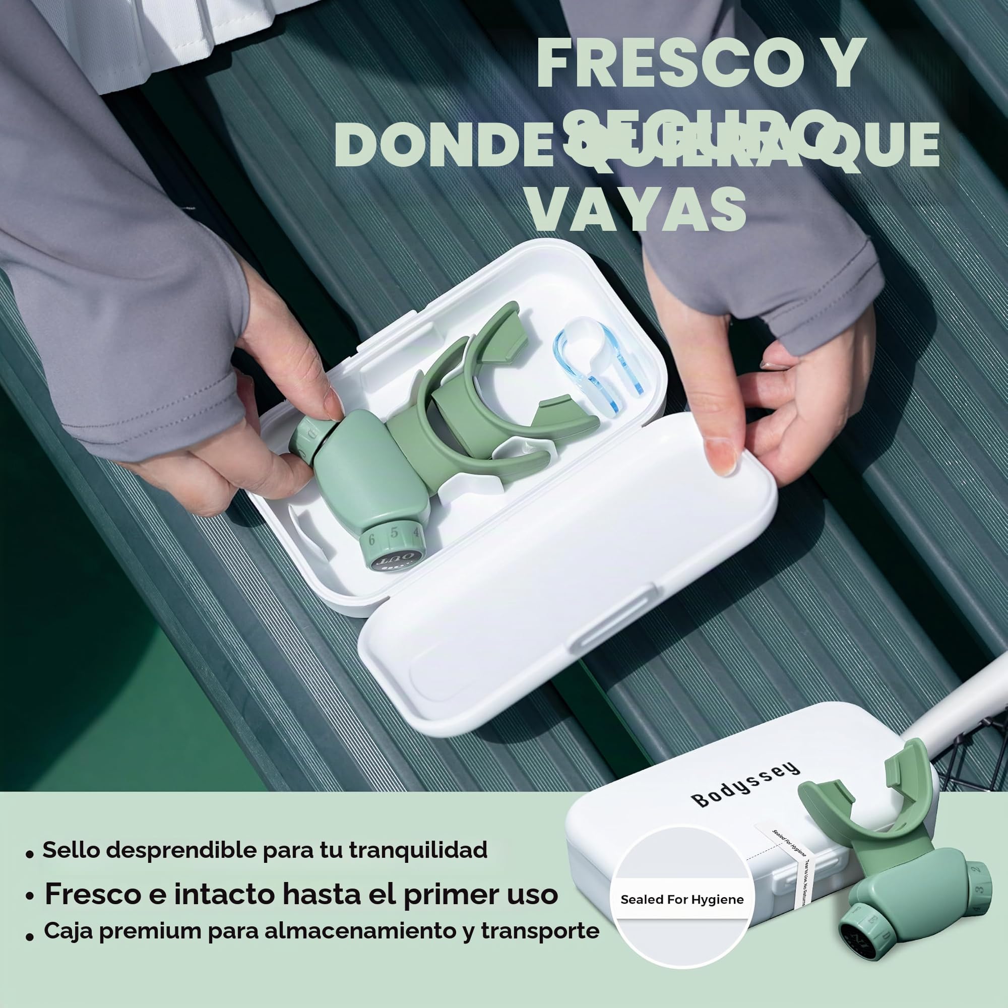 Entrenador respiratorio ajustable, dispositivo de ejercicio de respiración de mano con boquillas dobles, ajustes de resistencia independientes para mejorar las técnicas de respiración (negro