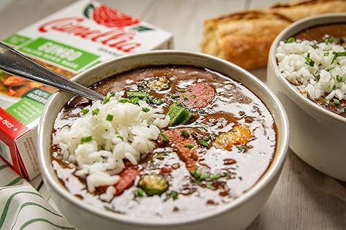 Miniatura 3 de Camellia Brand Base Gumbo Cajun Roux, sabor auténtico de Luisiana (paquete de 4)