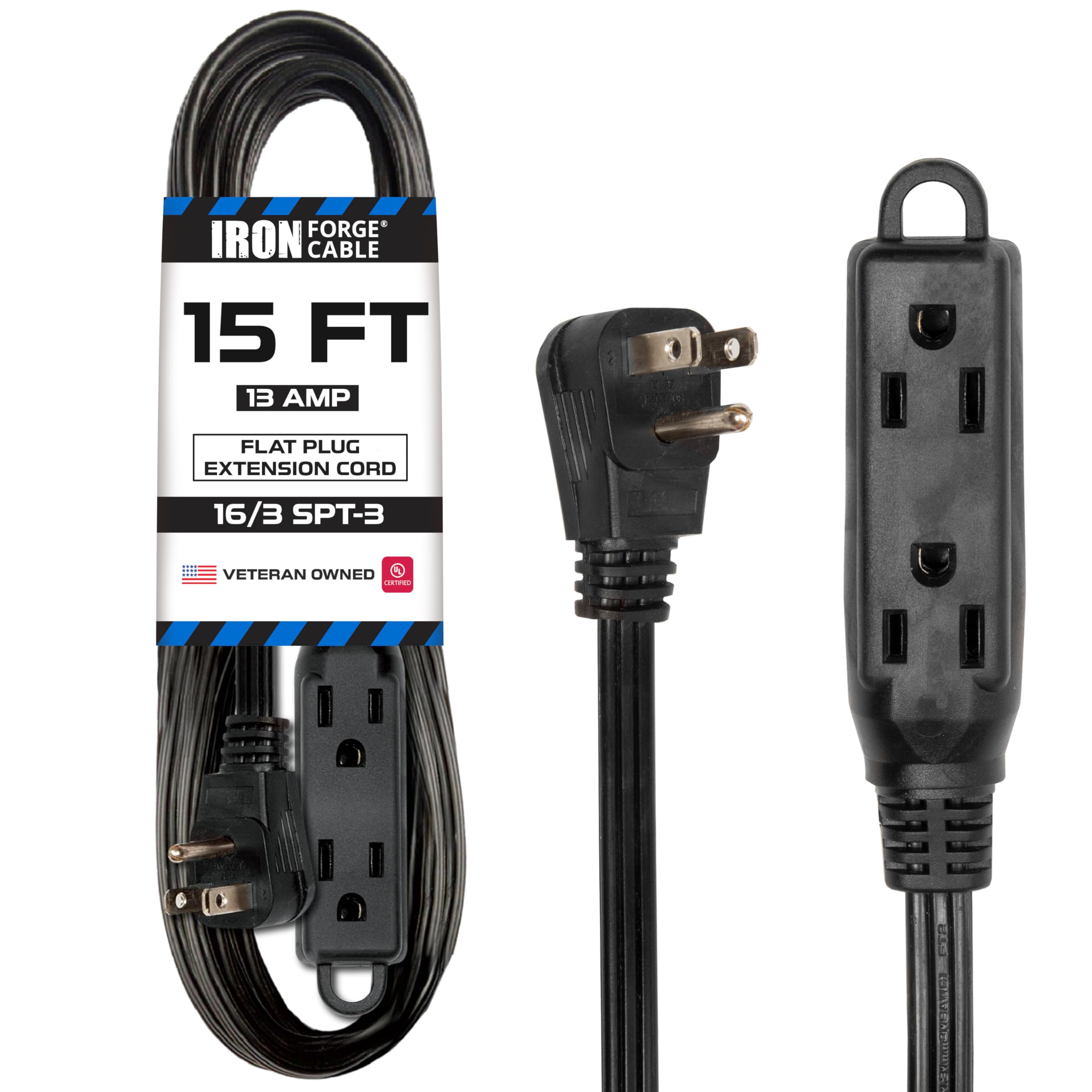 UNITEC Space-saving Cable Reel With Power Plug 7 M | 3 Sockets