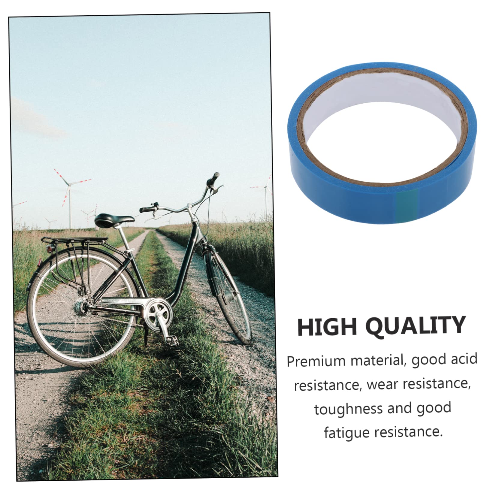 Healeved 5pezzi Nastro Di Fodera Per Pneumatici Da Bici Riparazione Facile e Adesiva Nastro Per Sigillatura Tubeless Metri Di Materiale Resistente Accessorio Per Biciclette e Copertoni