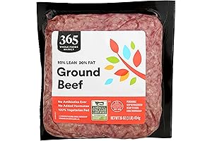 365 by Whole Foods Market Beef Ground 80/20: The Perfect Choice for...