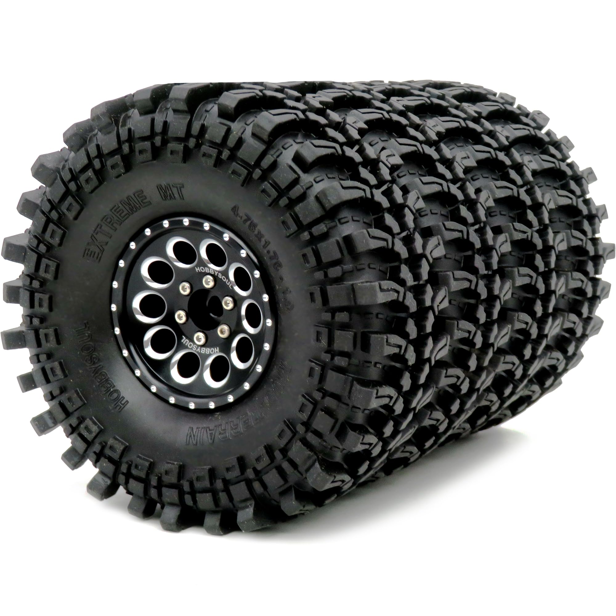 Beadlock 1.9 Injora Jantes 1.9 Beadlock INJORA - Aluminium CNC - Décalage -10.4mm - Pour RC Crawler Rc Crawler 1/10