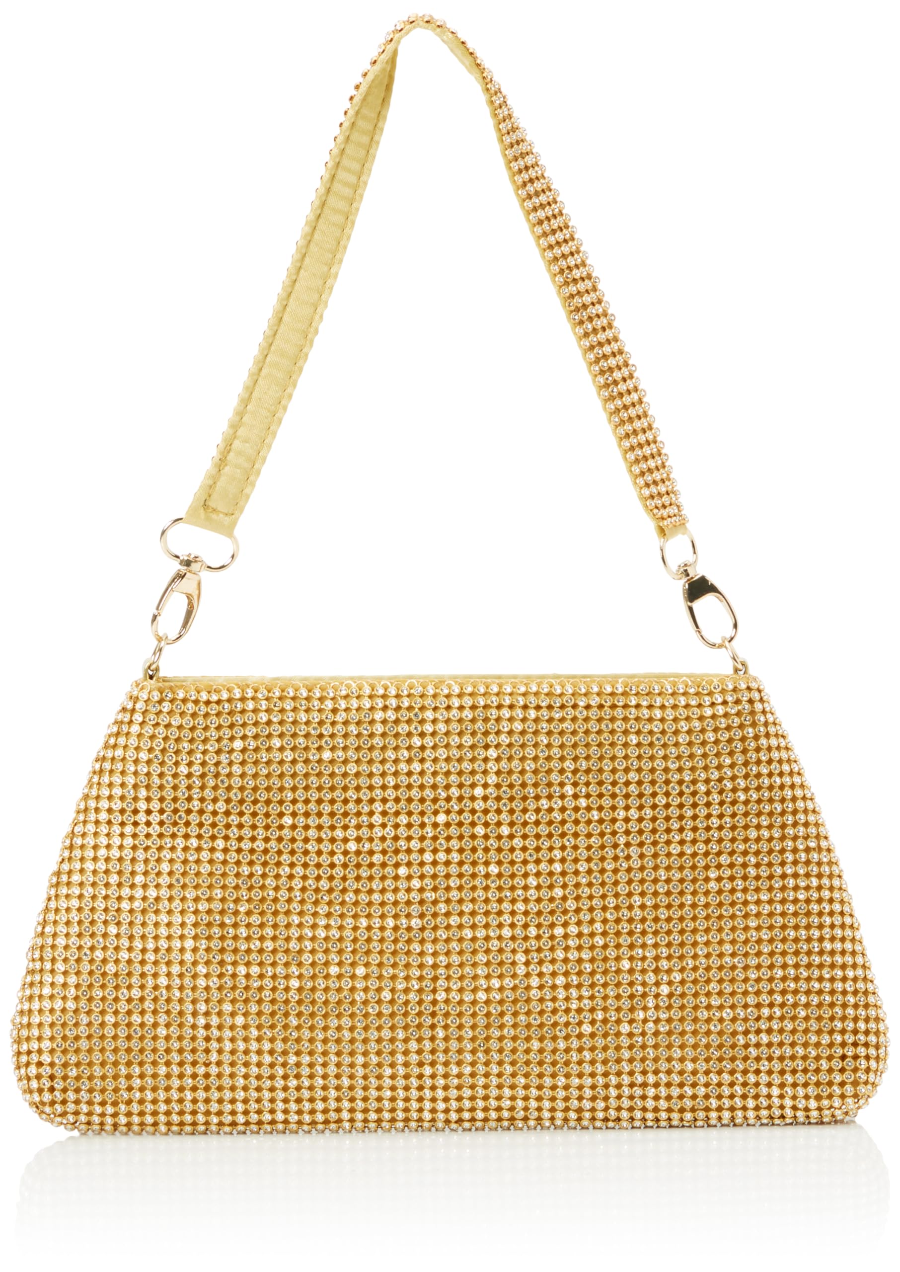 FELIPA Women's Shoulder Bags, Gold, One Size