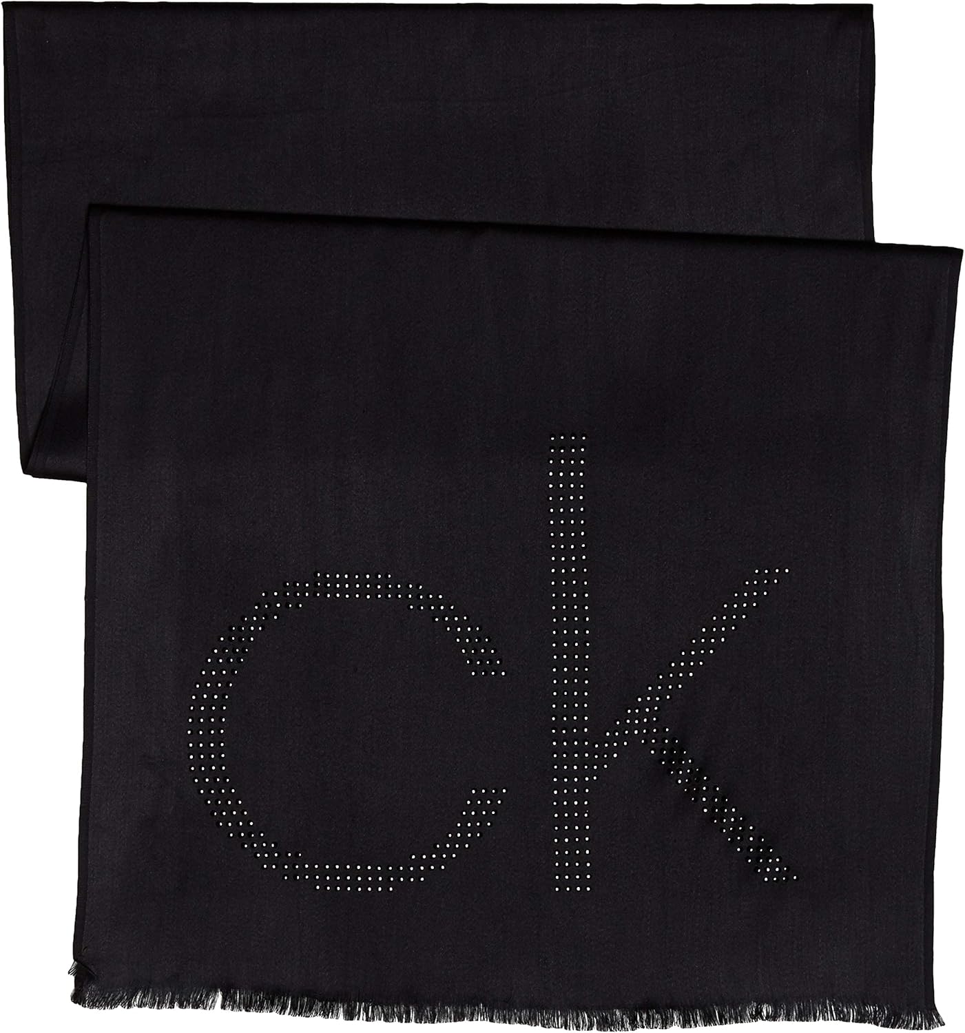 Calvin Klein womens Studded Logo Pashmina - Image 2