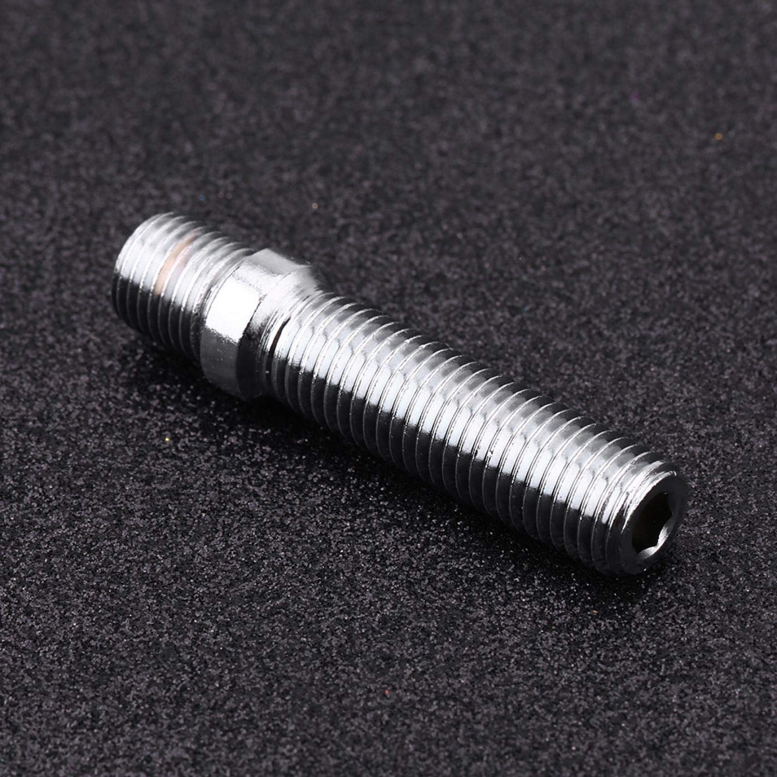 Ymiko 20PCS 12x1.5 Wheels Stud 50mm Extended Wheels Stud Conversion 12x1.5 a 12x1.5 Studs Screw Adapter Fit 1998-2008