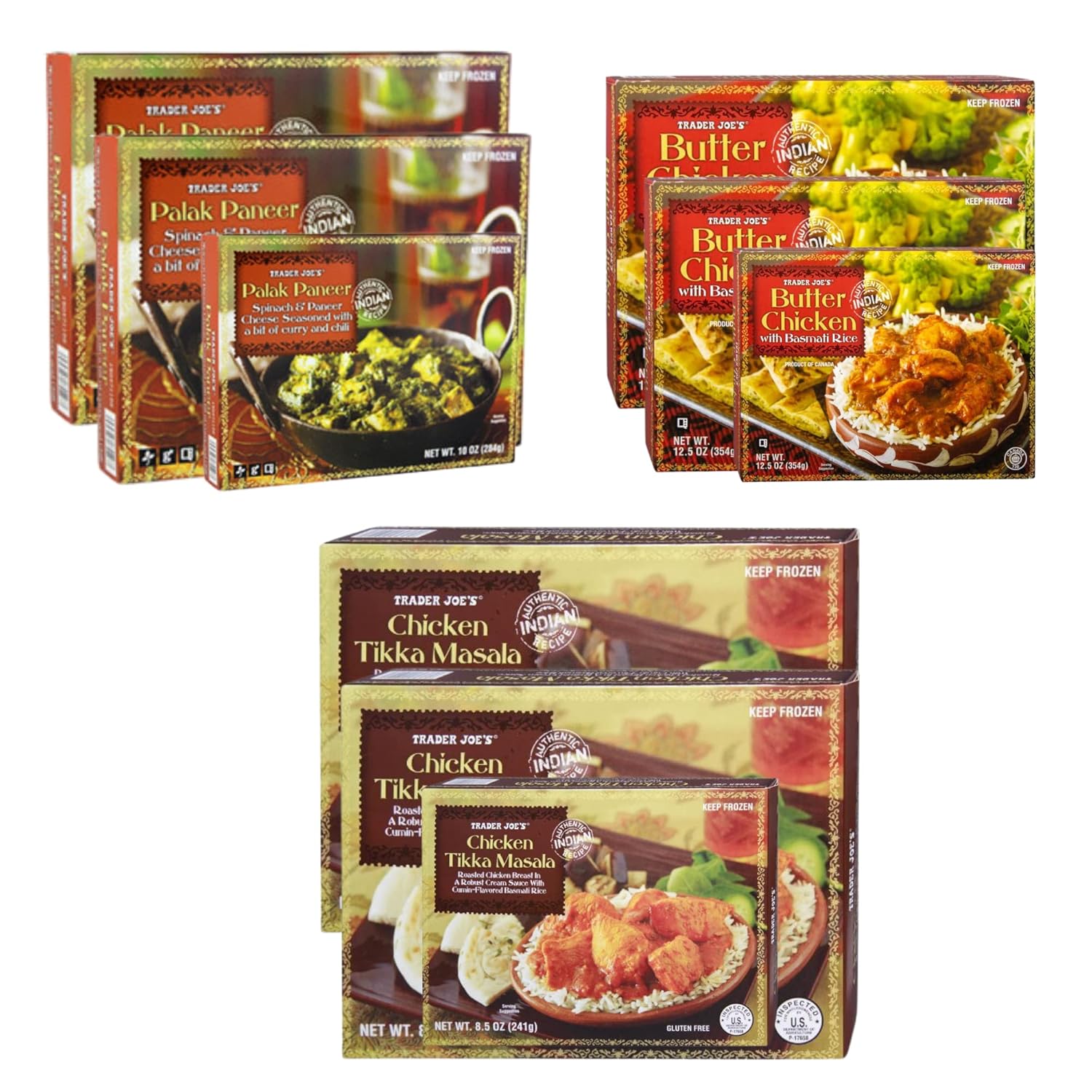 Trader Joe's Frozen Authentic Indian Food Chicken Tikka