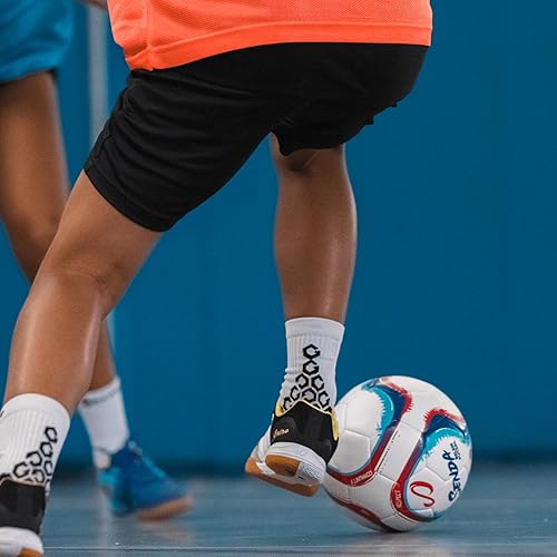 Miniatura 4 de Senda Belem Balón de Futsal para Entrenamiento Blanco,Naranja/Azul/Gris/Negro,Amarillo/Rojo/Naranja/Negro,https://www.amazon.com/dp/undefined