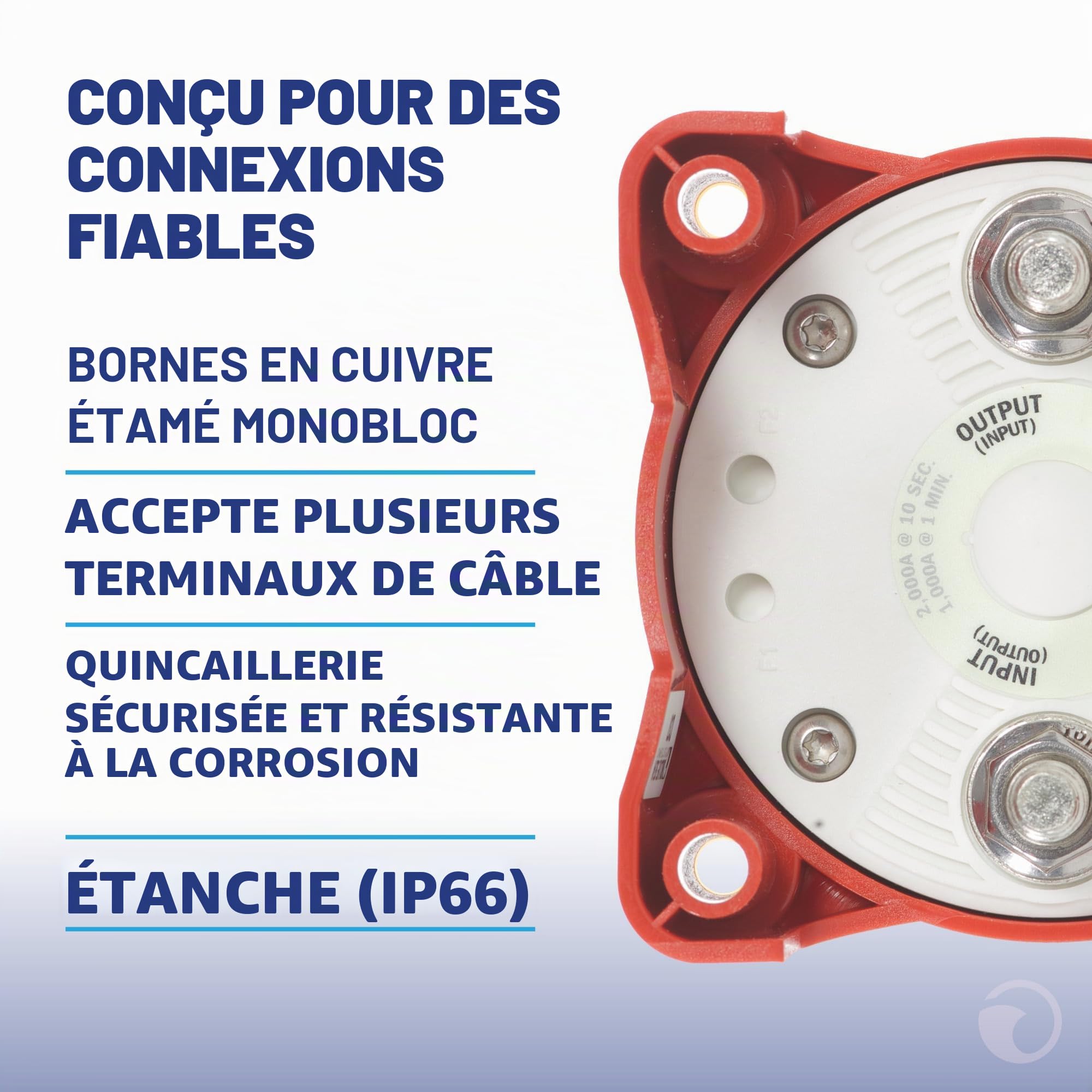 Blue Sea Systems 9003e Coupe-Batterie