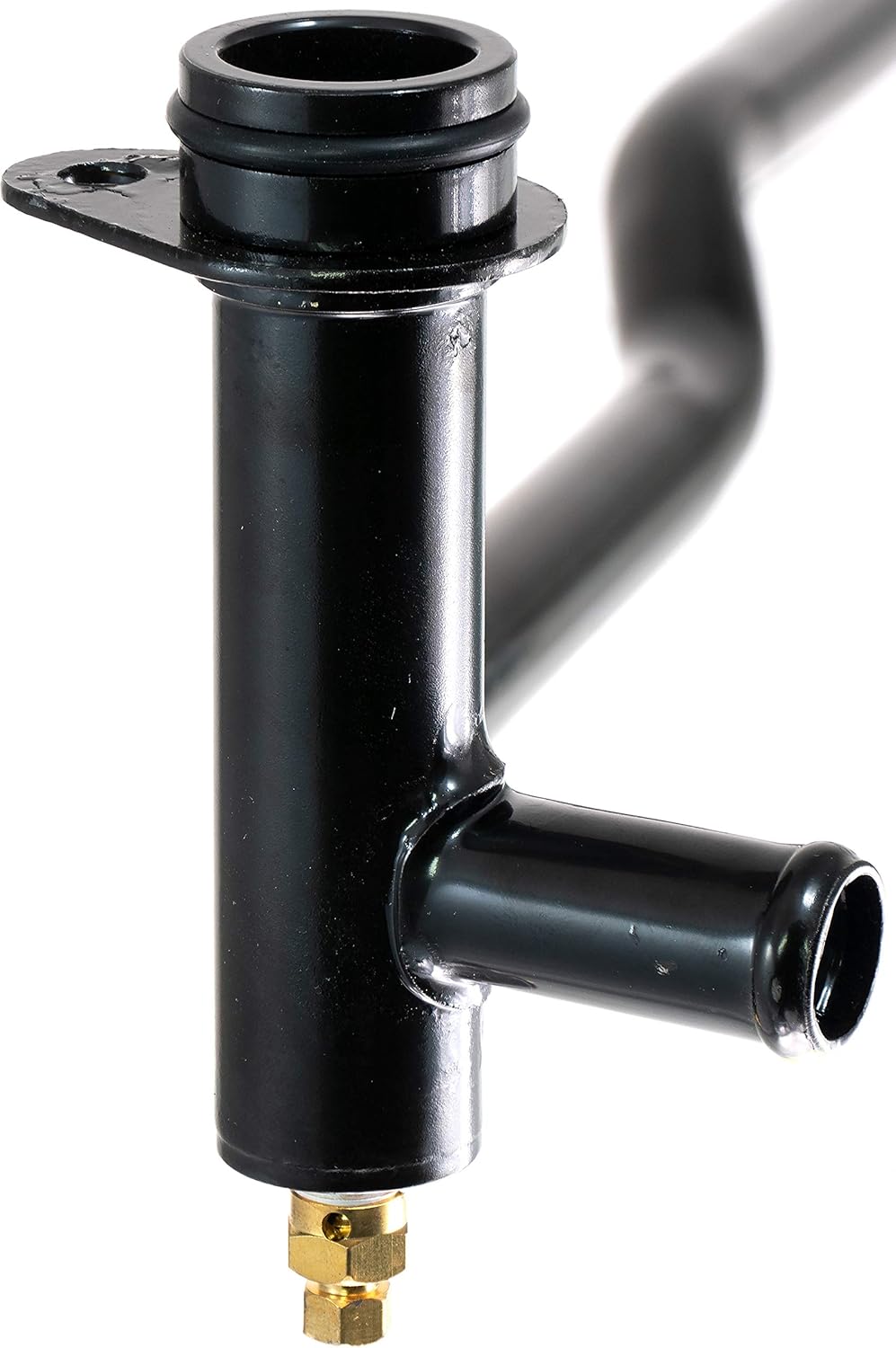 APDTY 737225 Heater Hose Thermostat Steel Bypass Tube Pipe To Front Cover Compatible With 2001-2003 Chevrolet Malibu 3.1L 2001-2004 Olds Alero 3.4L 2001-2005 Pontiac Grand Am 3.4L (Replaces 12568001)