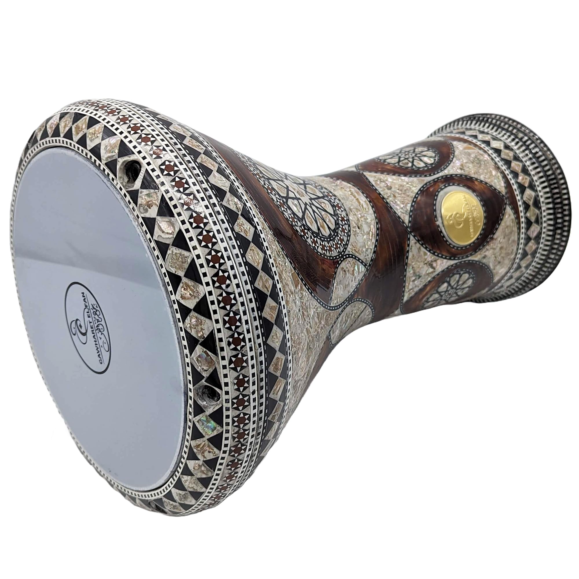 Gawharet El Fan 17" Mother of Pearl Darbuka"Scorpius" Darbuka Drum Percussion
