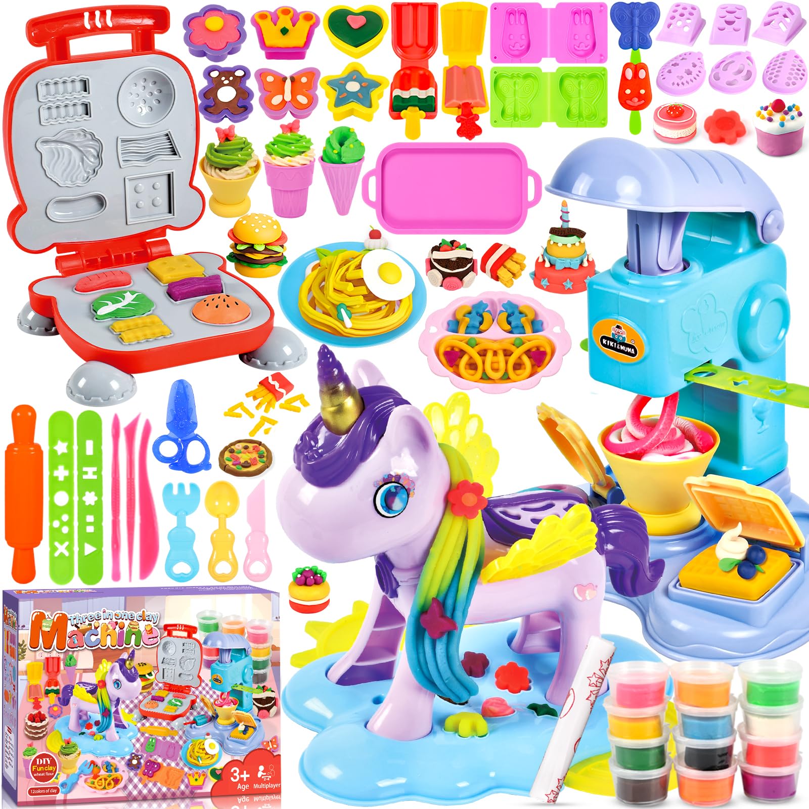 pâte à modeler enfants multicolore