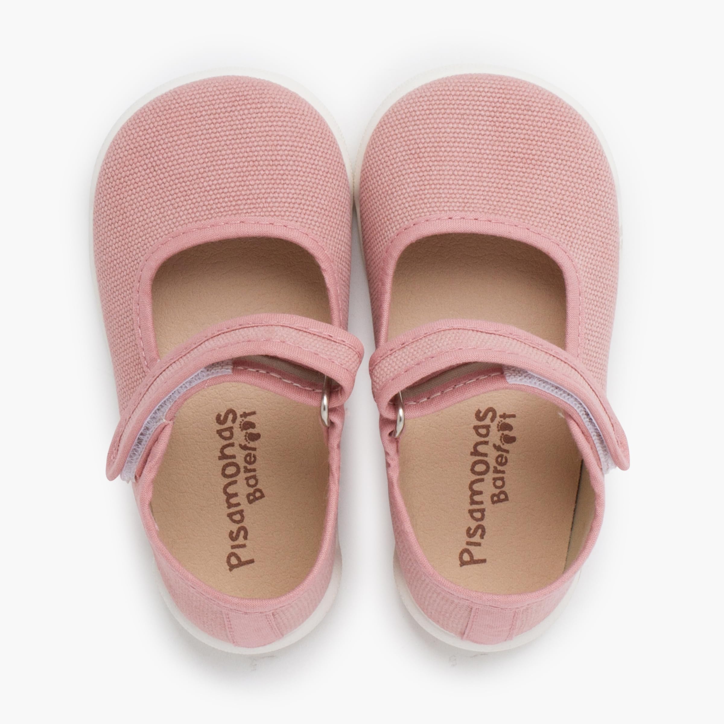 Pisamonas Merceditas Barefoot Lona Canvas Tira Adherente